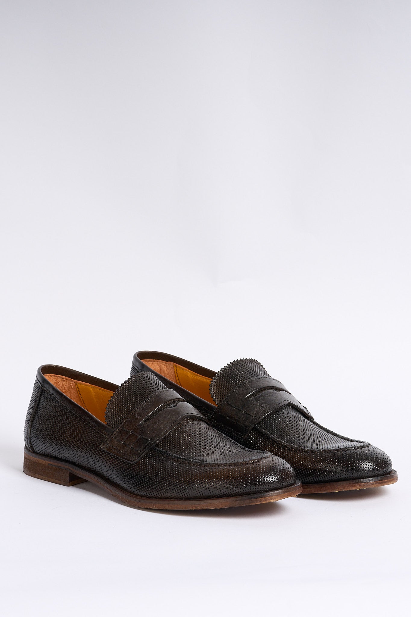 Lord Douglas Mocassino Traforato Testa di moro Uomo-3