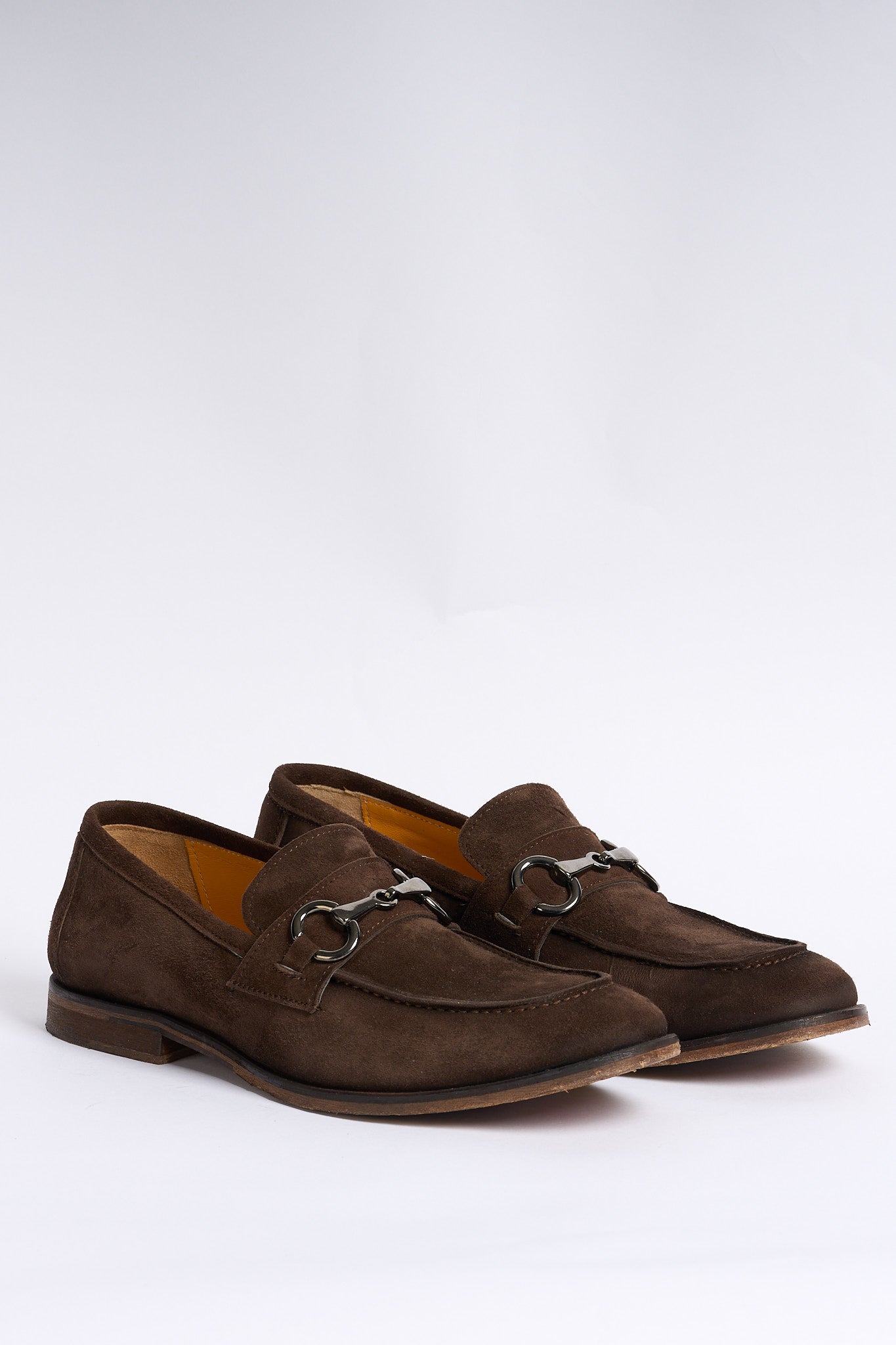 Lord douglas Mocassino Pelle Scamosciata Marrone Uomo-3