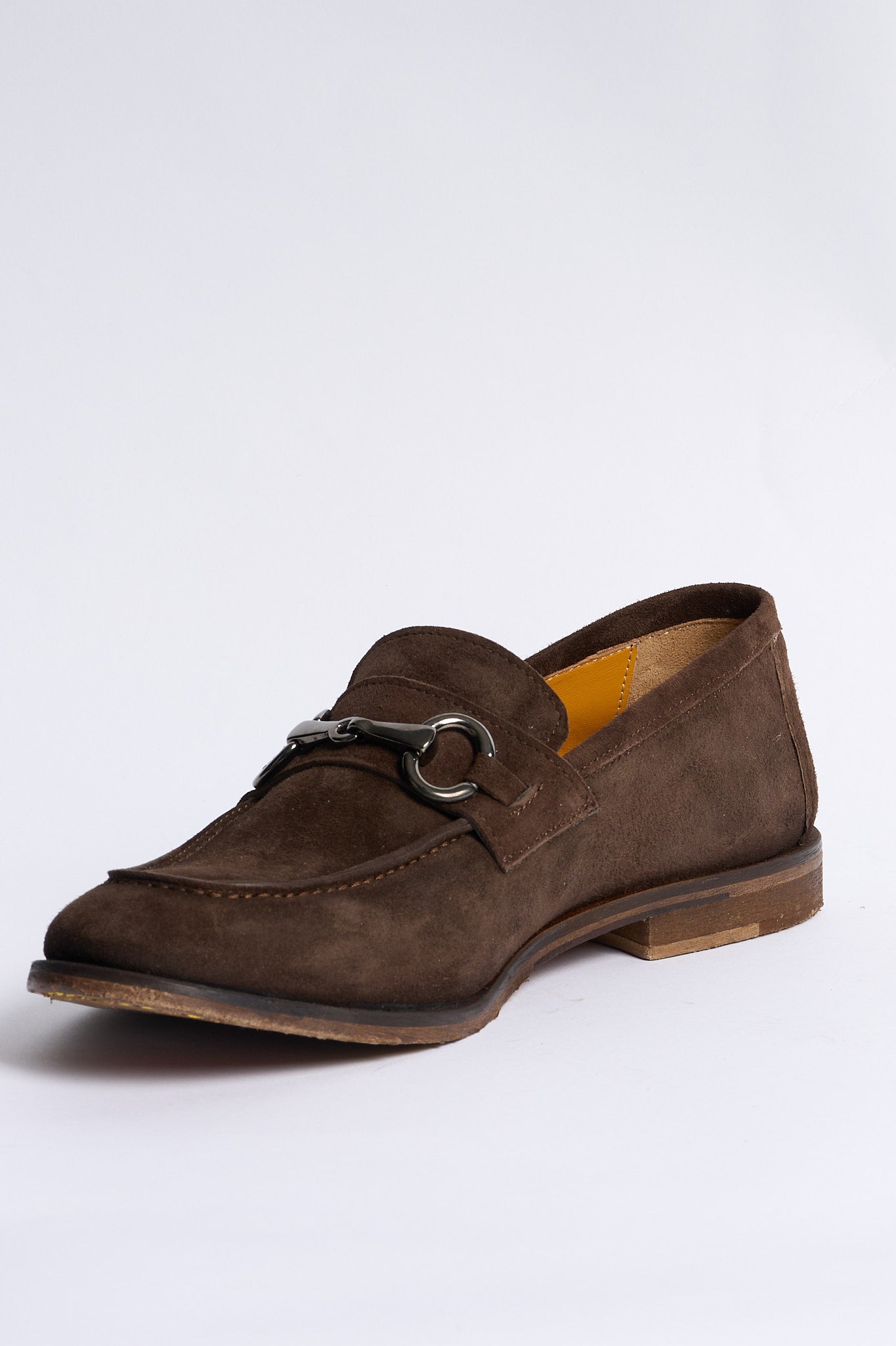 Lord douglas Mocassino Pelle Scamosciata Marrone Uomo-5