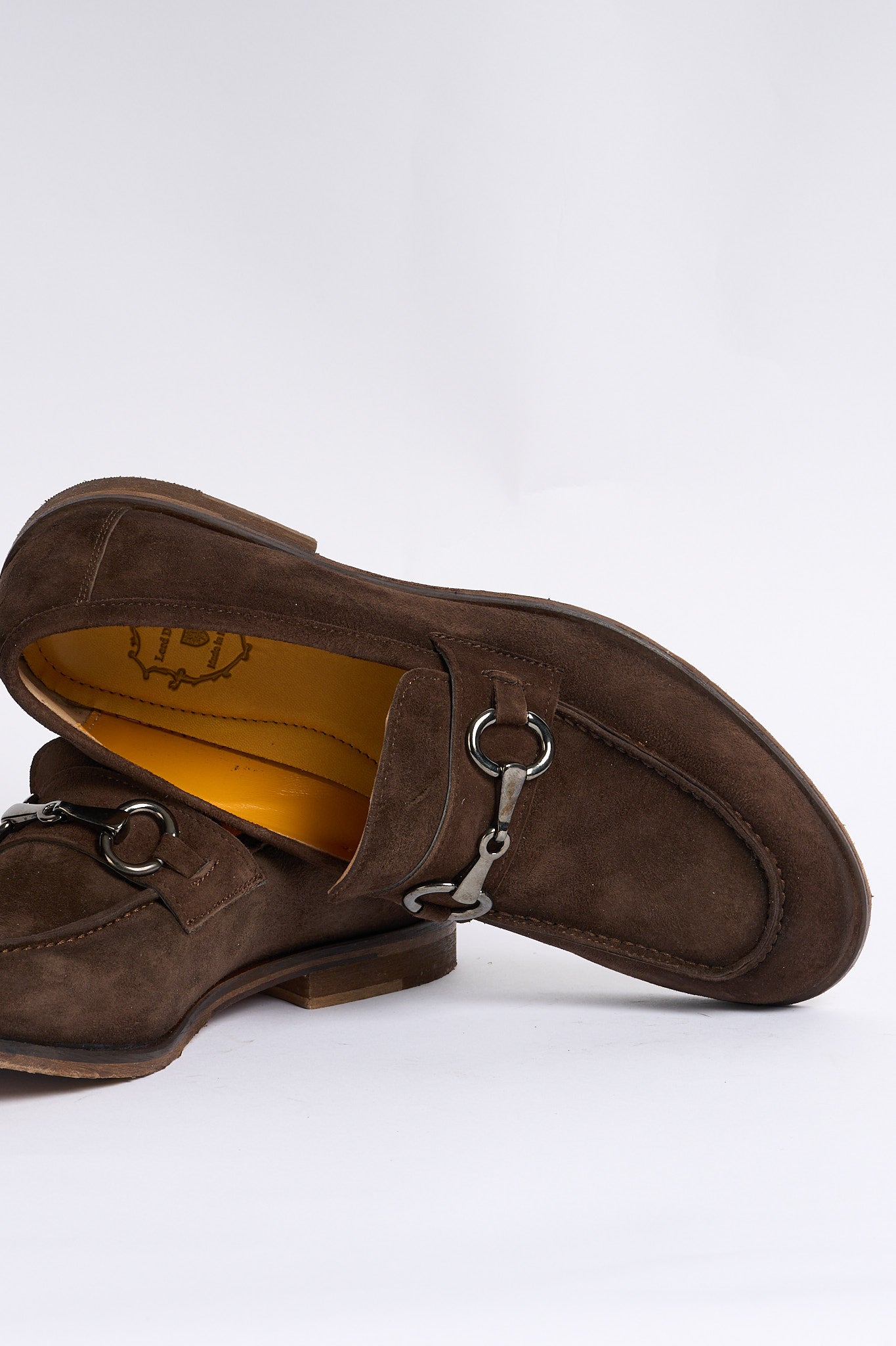 Lord douglas Mocassino Pelle Scamosciata Marrone Uomo-6