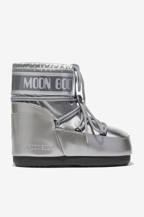 Moon Boot Doposci Icon Basso Glance Silver donna