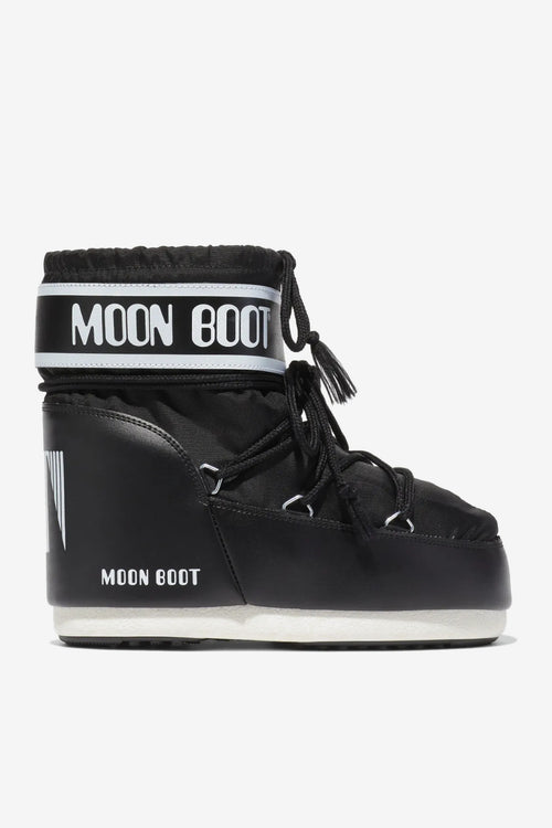 Moon Boot Doposci Icon Basso Nylon Nero Donna