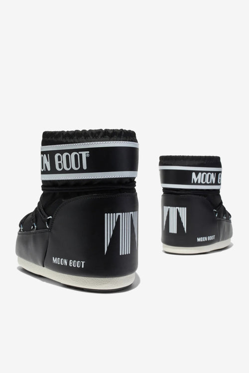 Moon Boot Doposci Icon Basso Nylon Nero Donna-2