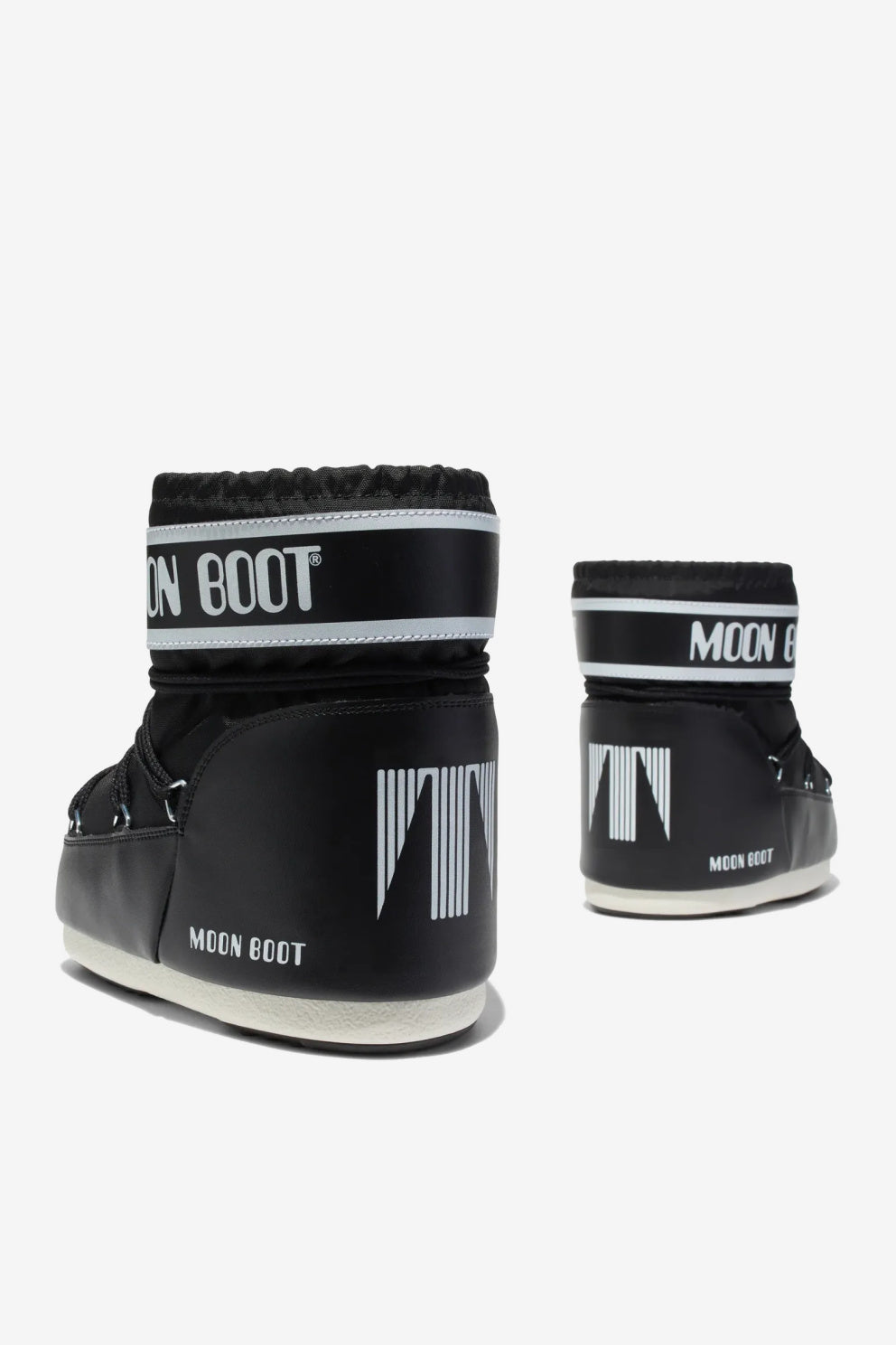 Moon Boot Doposci Icon Basso Nylon Nero Donna-2