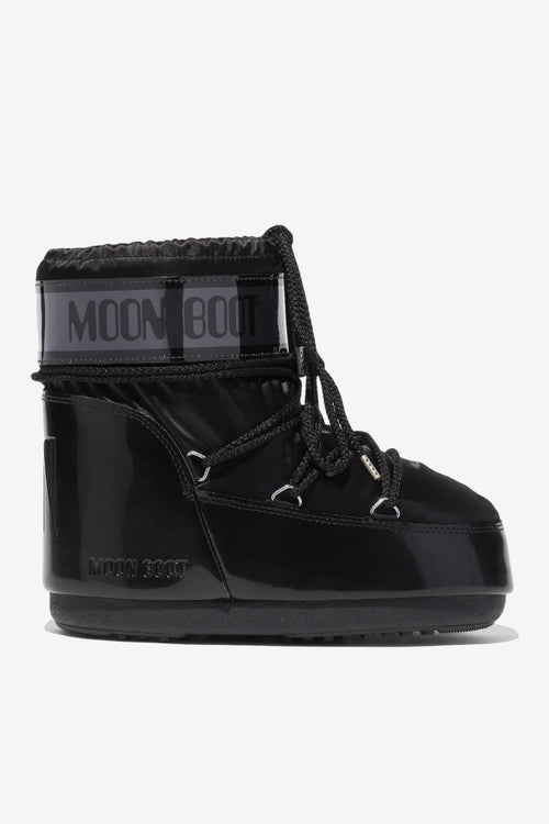 Moon Boot Doposci Icon Basso Glance Nero Donna