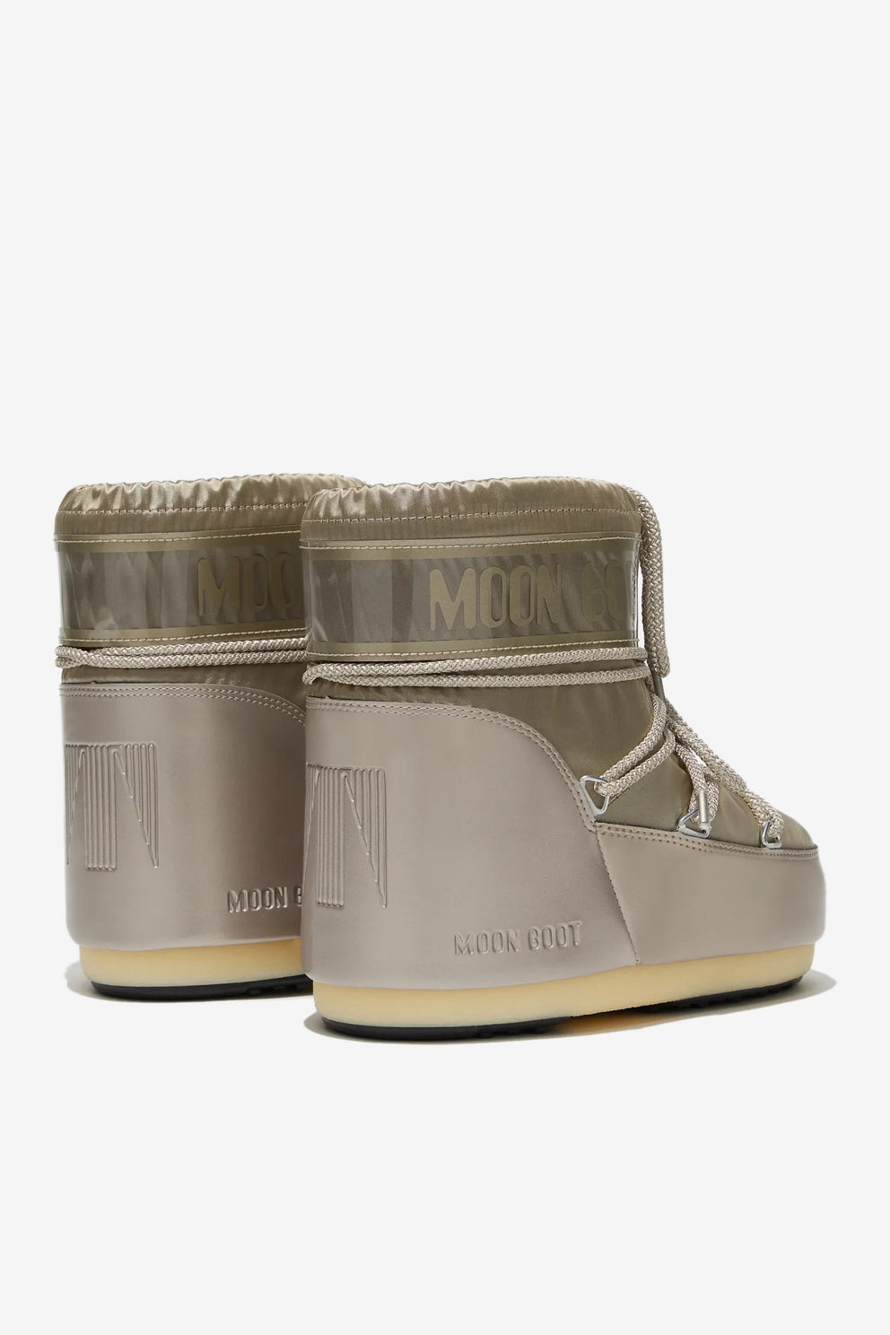 Moon Boot Doposci Icon Basso Glance Platino Donna-4
