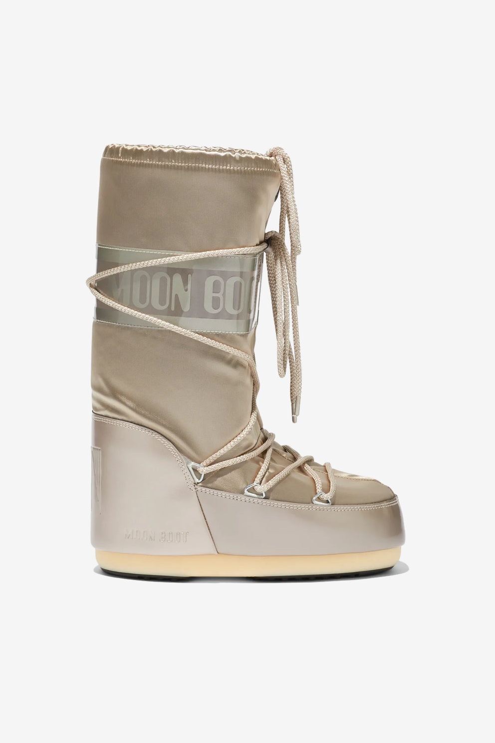 Moon Boot Doposci Icon Glance Platino da donna-5