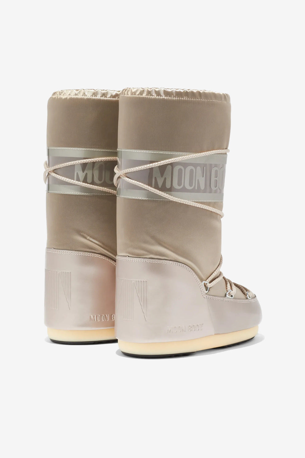 Moon Boot Doposci Icon Glance Platino da donna-2