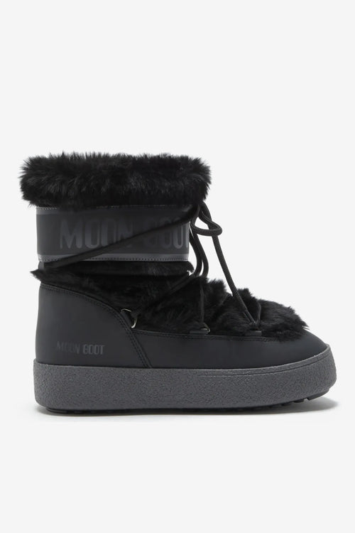 Moon boot Ltrack Faux Fur doposci da donna nero
