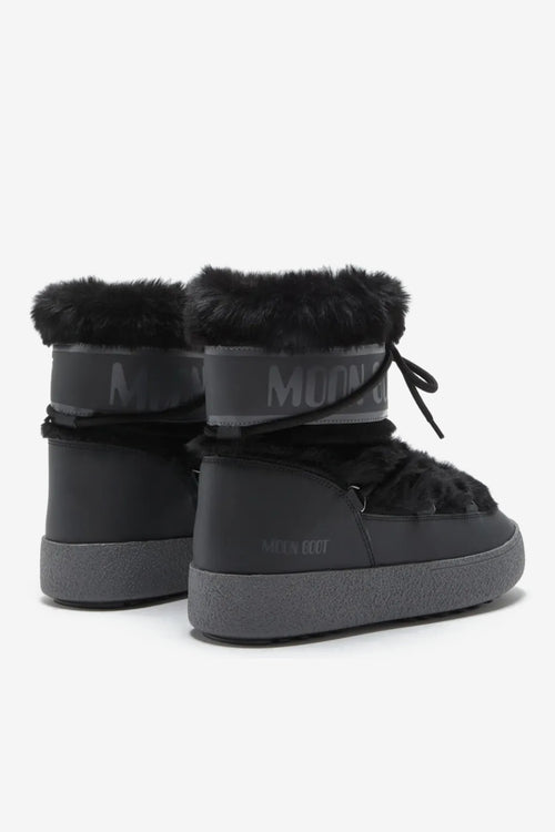 Moon boot Ltrack Faux Fur doposci da donna nero-2