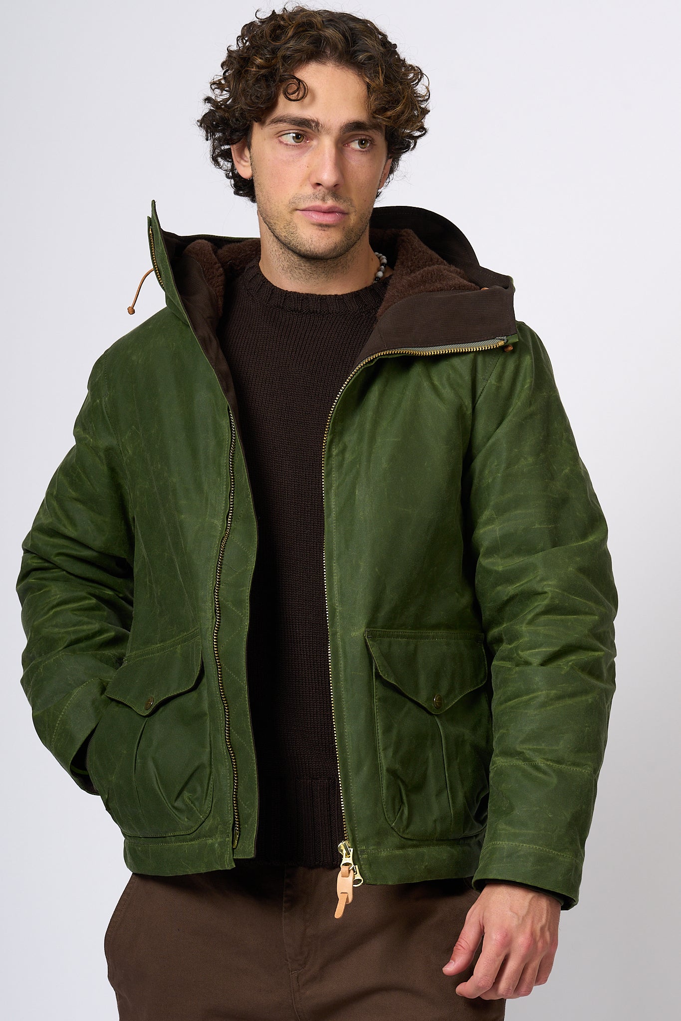 Ceccarelli Blazer Coat 7066 Green Men's Manifattura-3