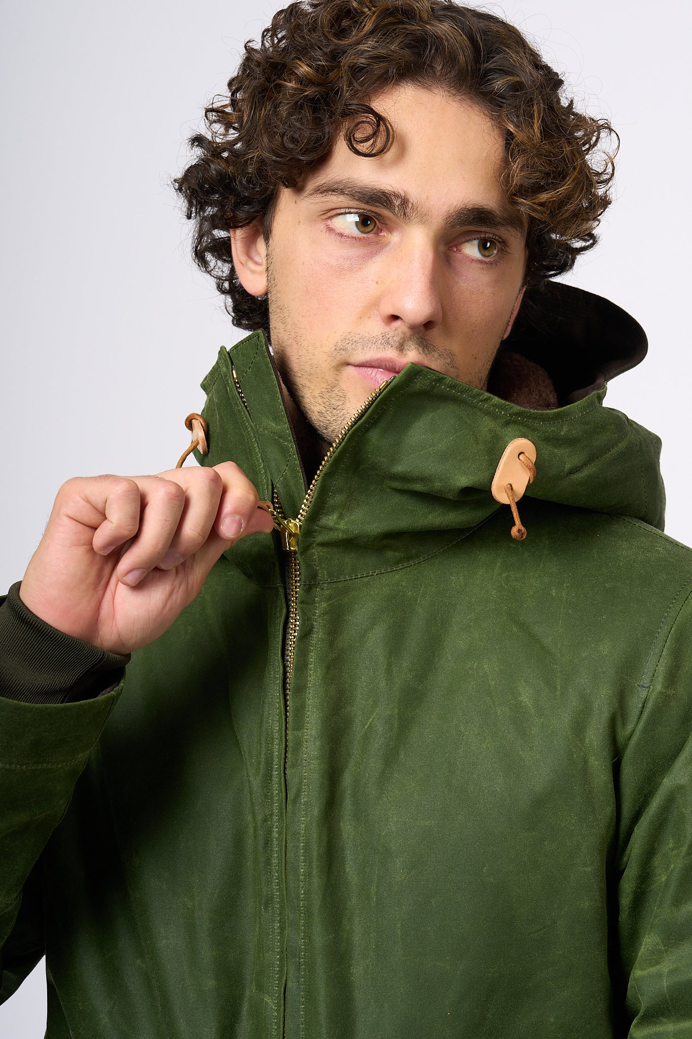 Ceccarelli Blazer Coat 7066 Green Men's Manifattura-6