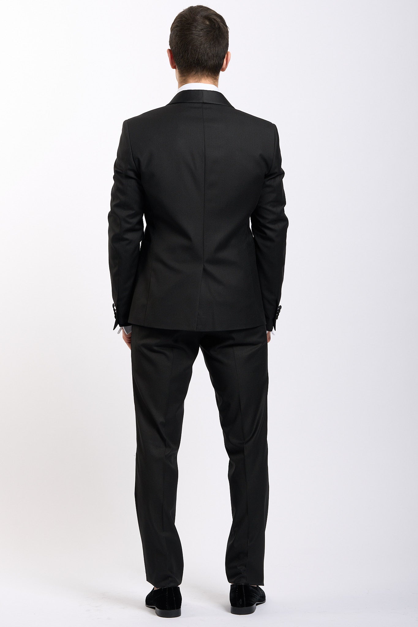 Marra Abito con gilet Nero Uomo-5