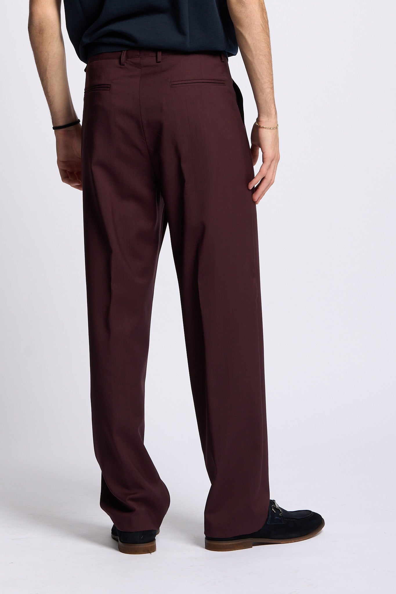 Marsem Abito Doppiopetto Burgundy Uomo-9