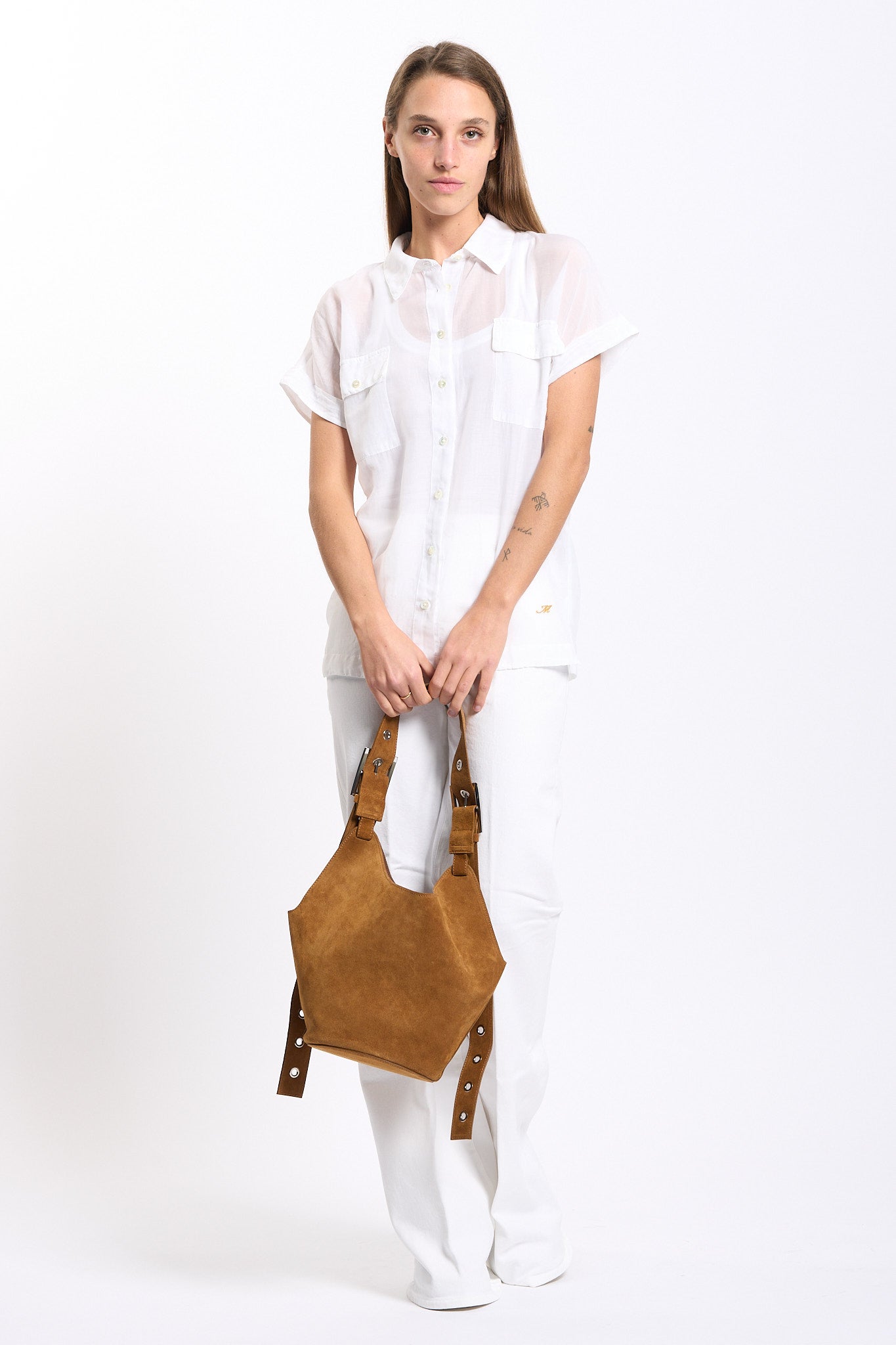 Mason's Camicia Natalie Bianco Donna-3