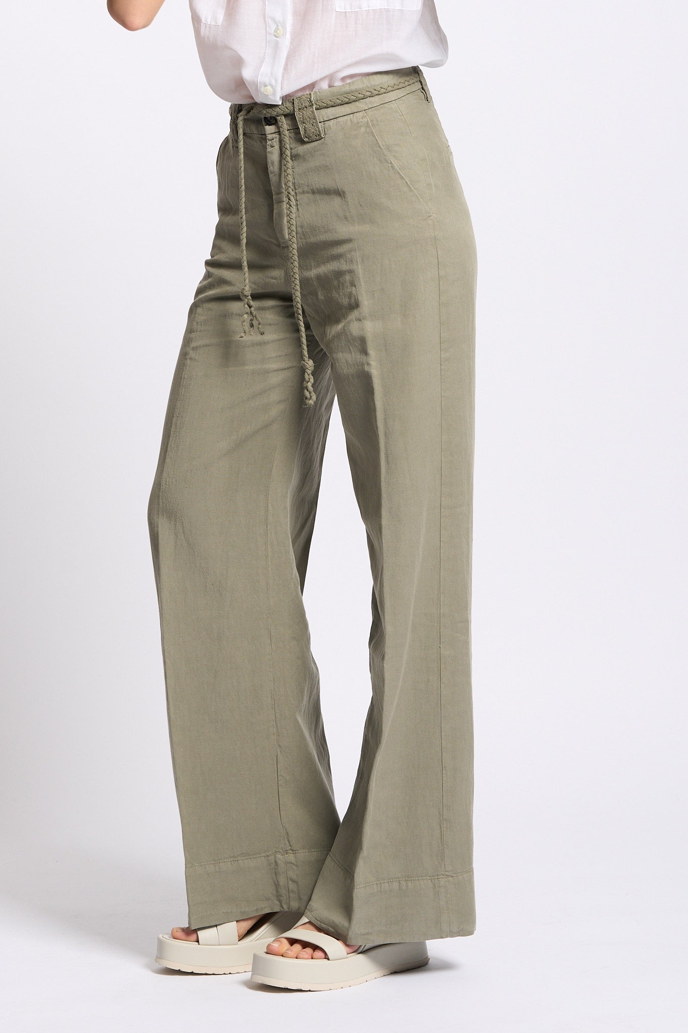Mason's Pantalone New York Studio Verde Donna-1