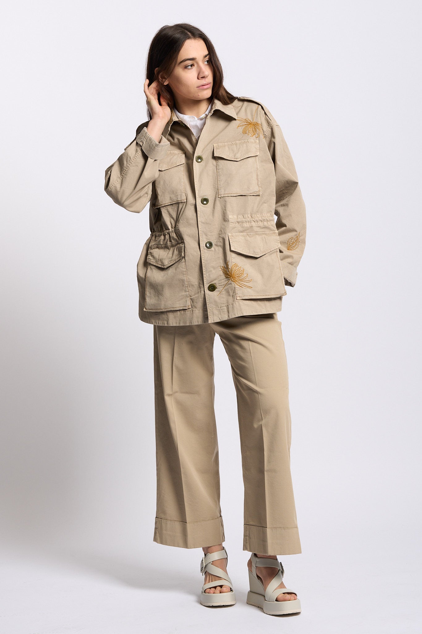 Mason's Sahariana Florence Sabbia Donna-1