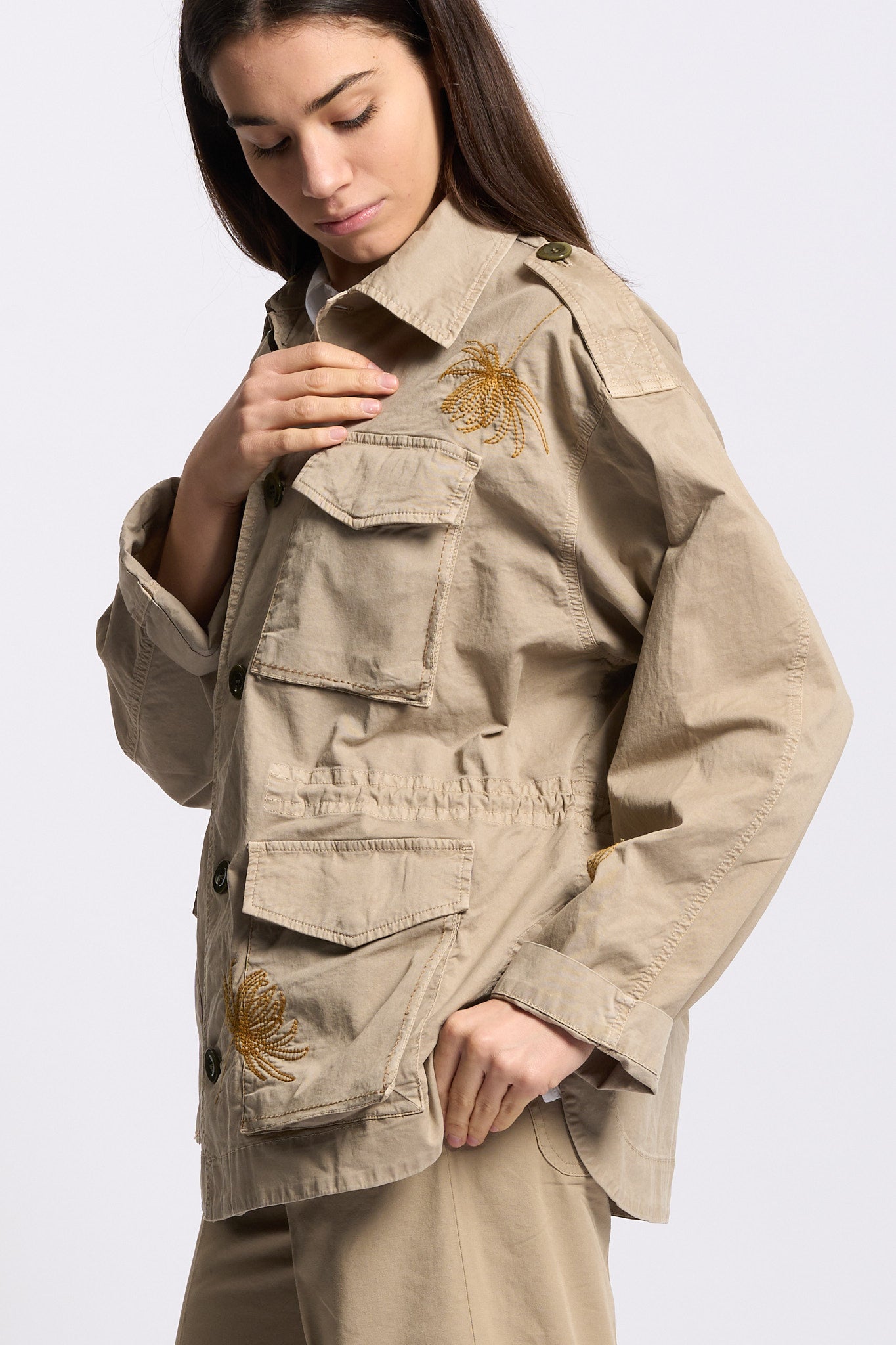 Mason's Sahariana Florence Sabbia Donna-4