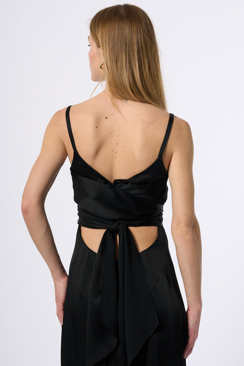 Max Mara Abito Lungo Dede Nero Donna-2