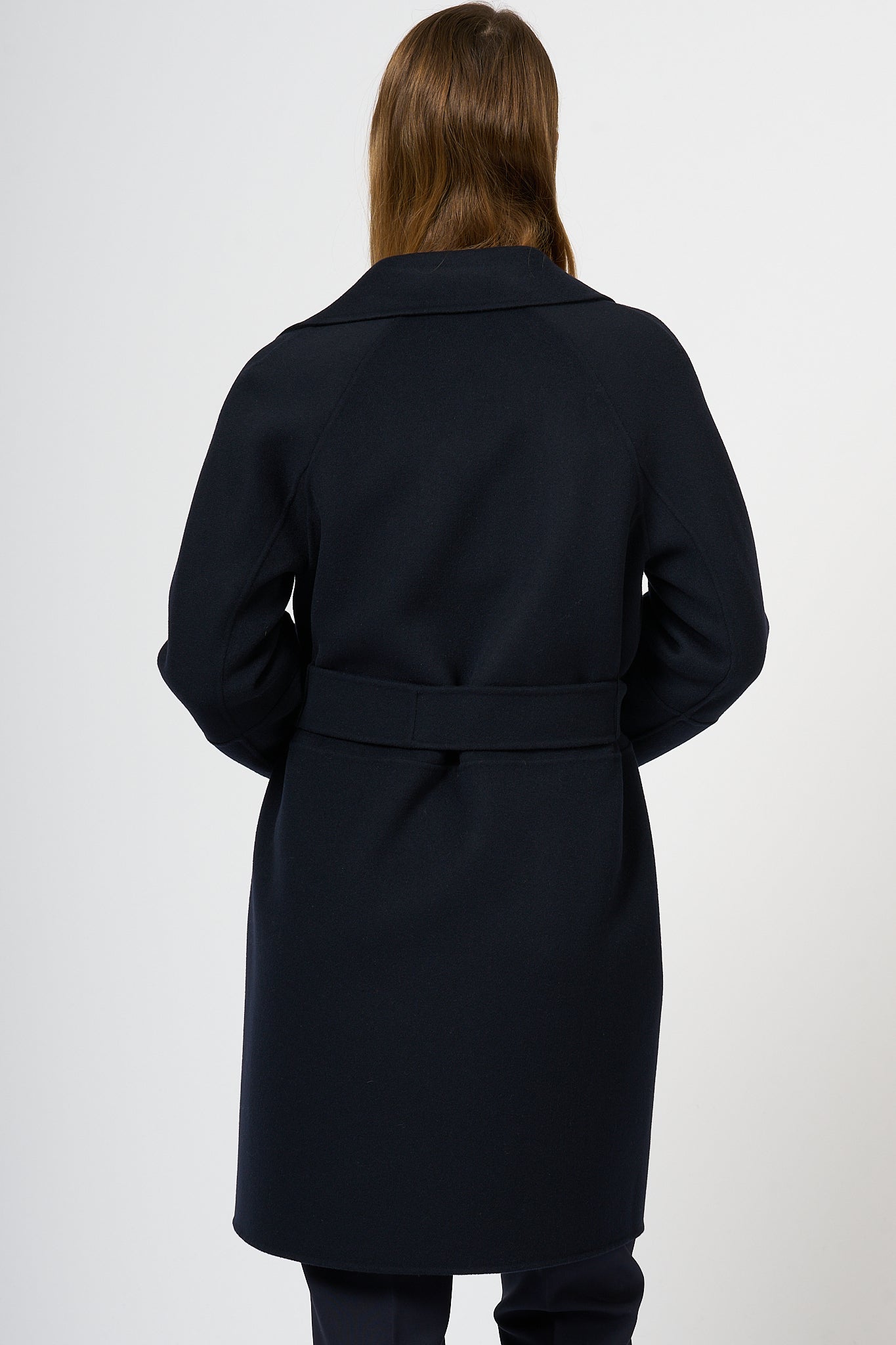 Max Mara Coat Arona Blue Women-7