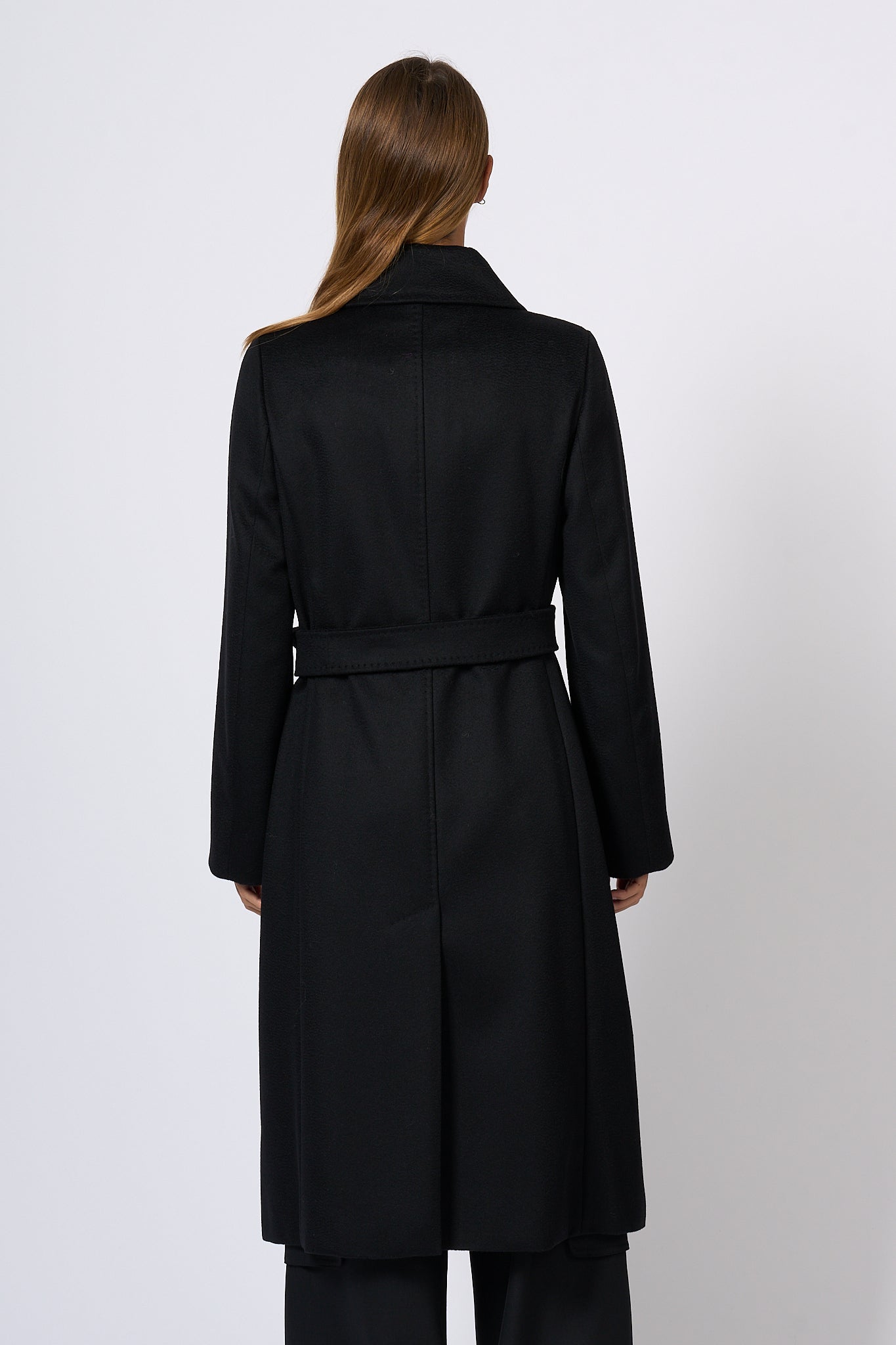 Max Mara Black Collage Coat Women-4