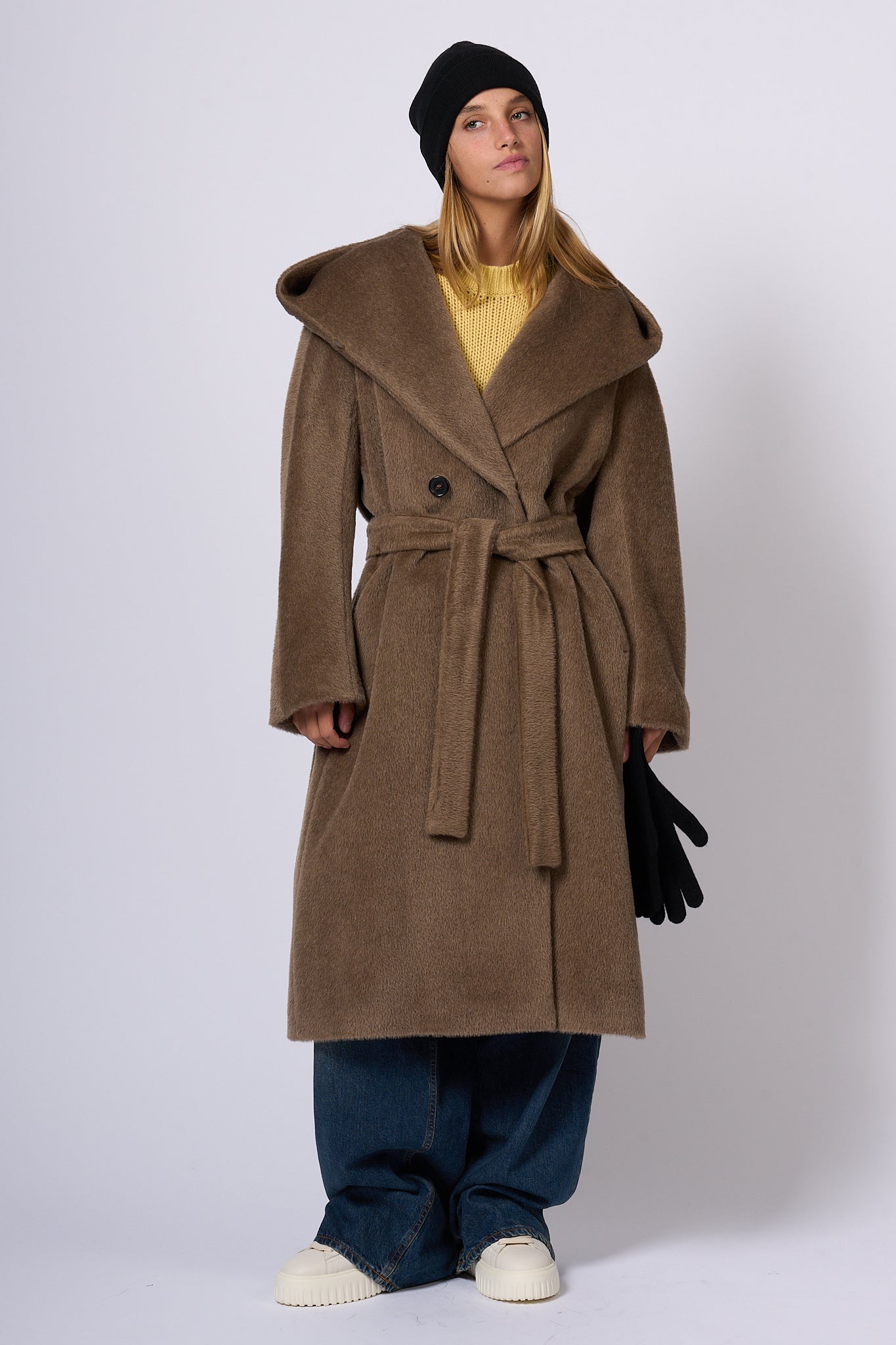 Max Mara Eliana Coat Brown Women-1