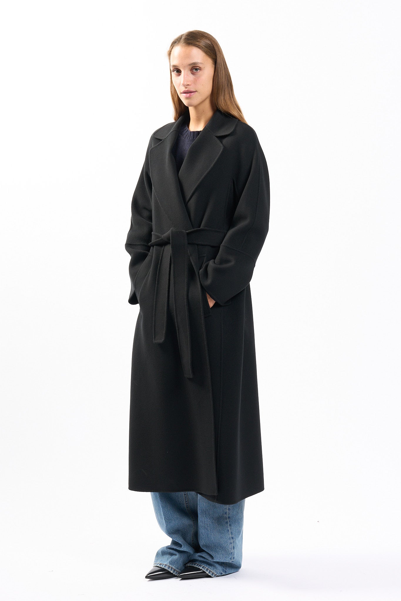 Max Mara Cappotto Elisa Nero Donna-4