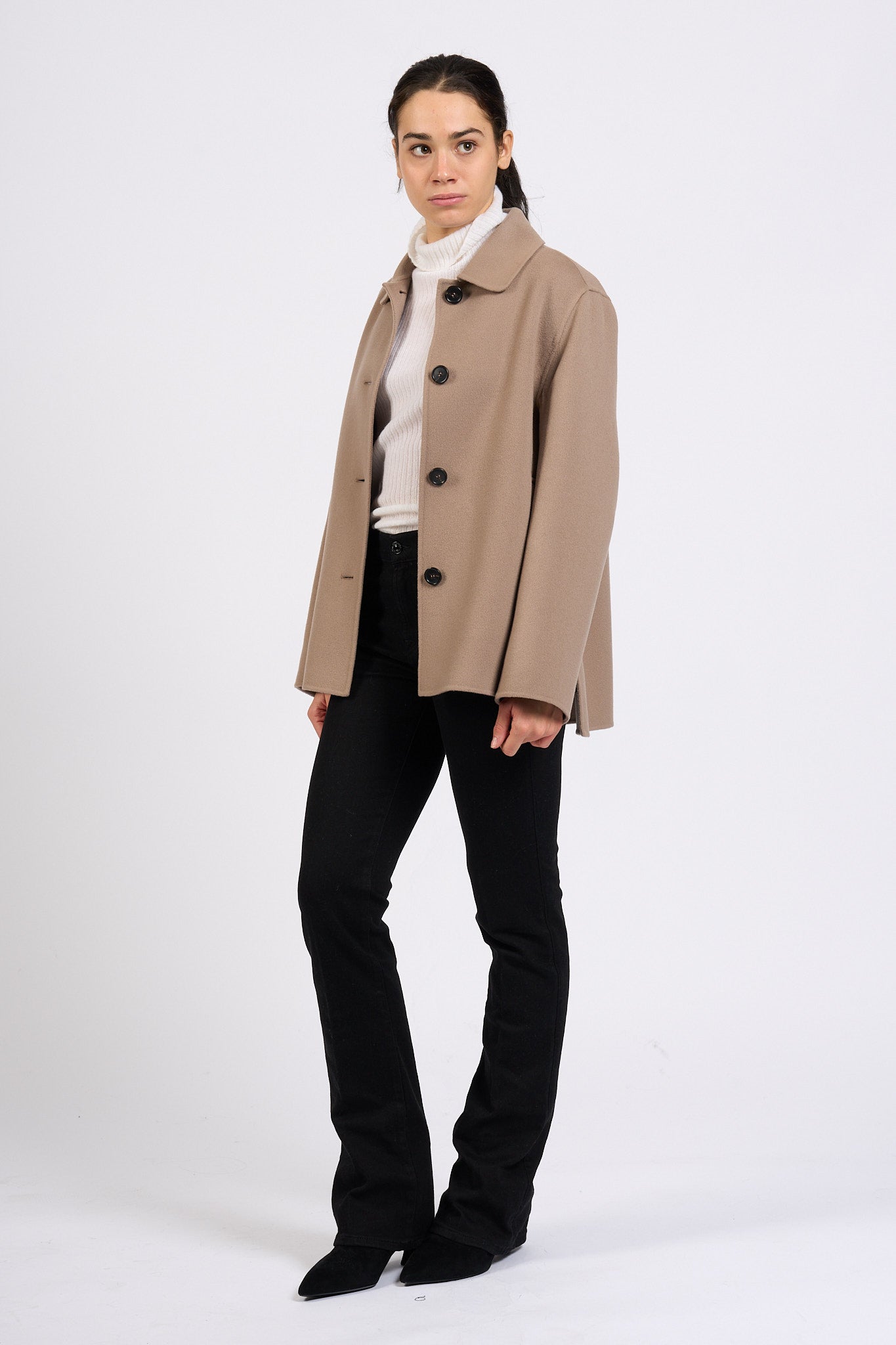 Max Mara Cappotto Lily Corto Roccia Donna-4