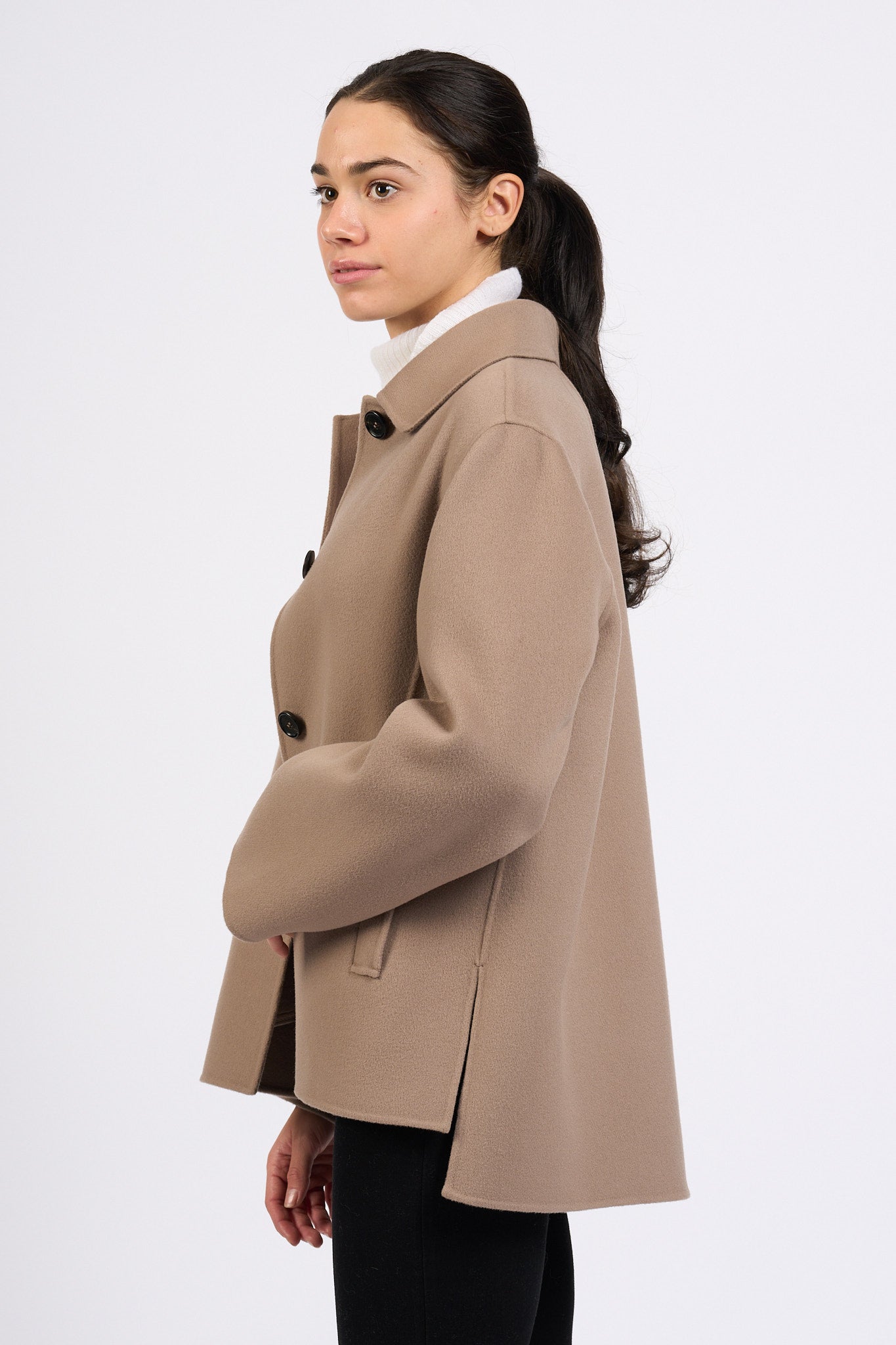 Max Mara Cappotto Lily Corto Roccia Donna-6