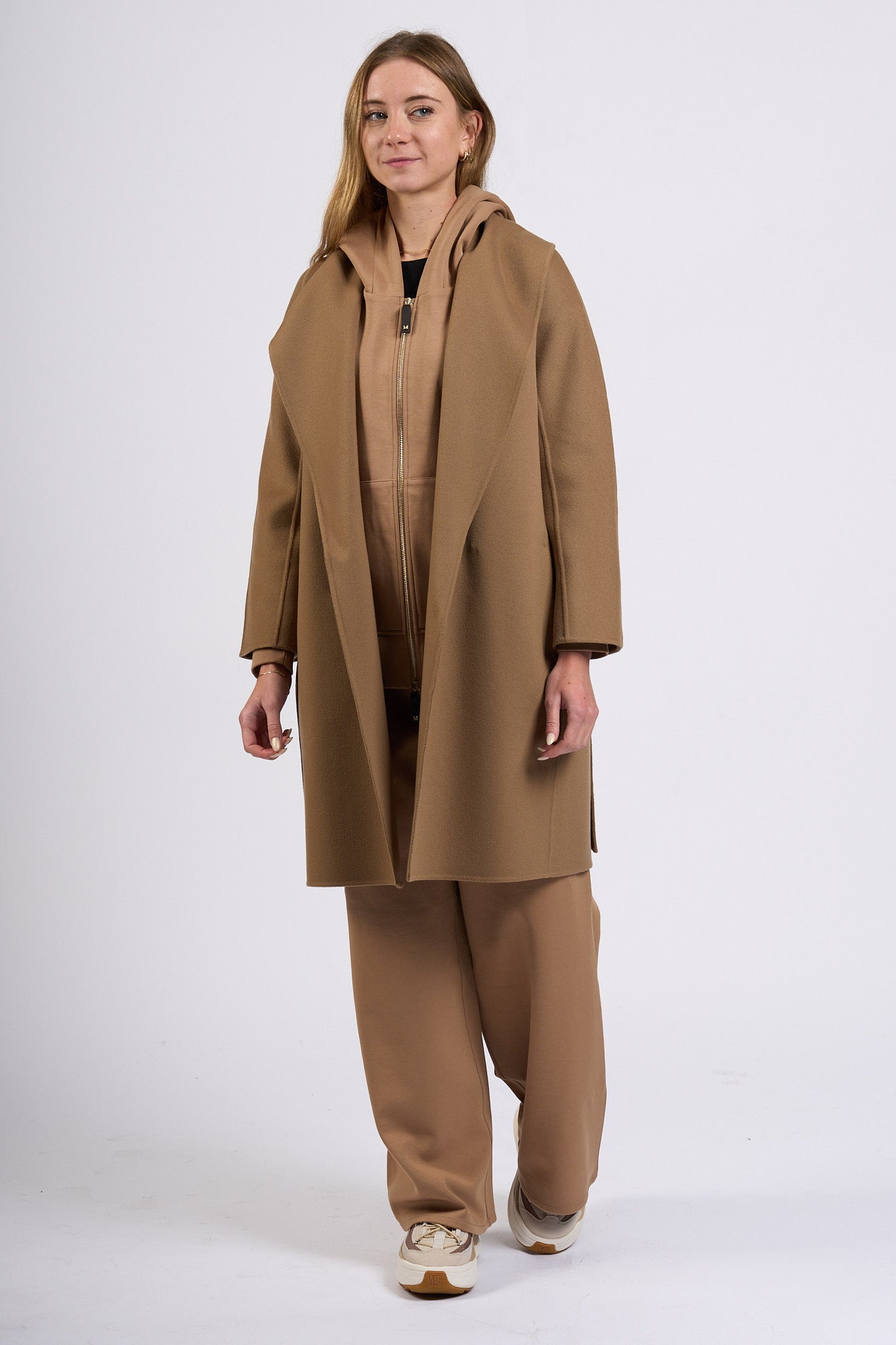 Max Mara Cappotto Messi Midi Cammello Donna-1