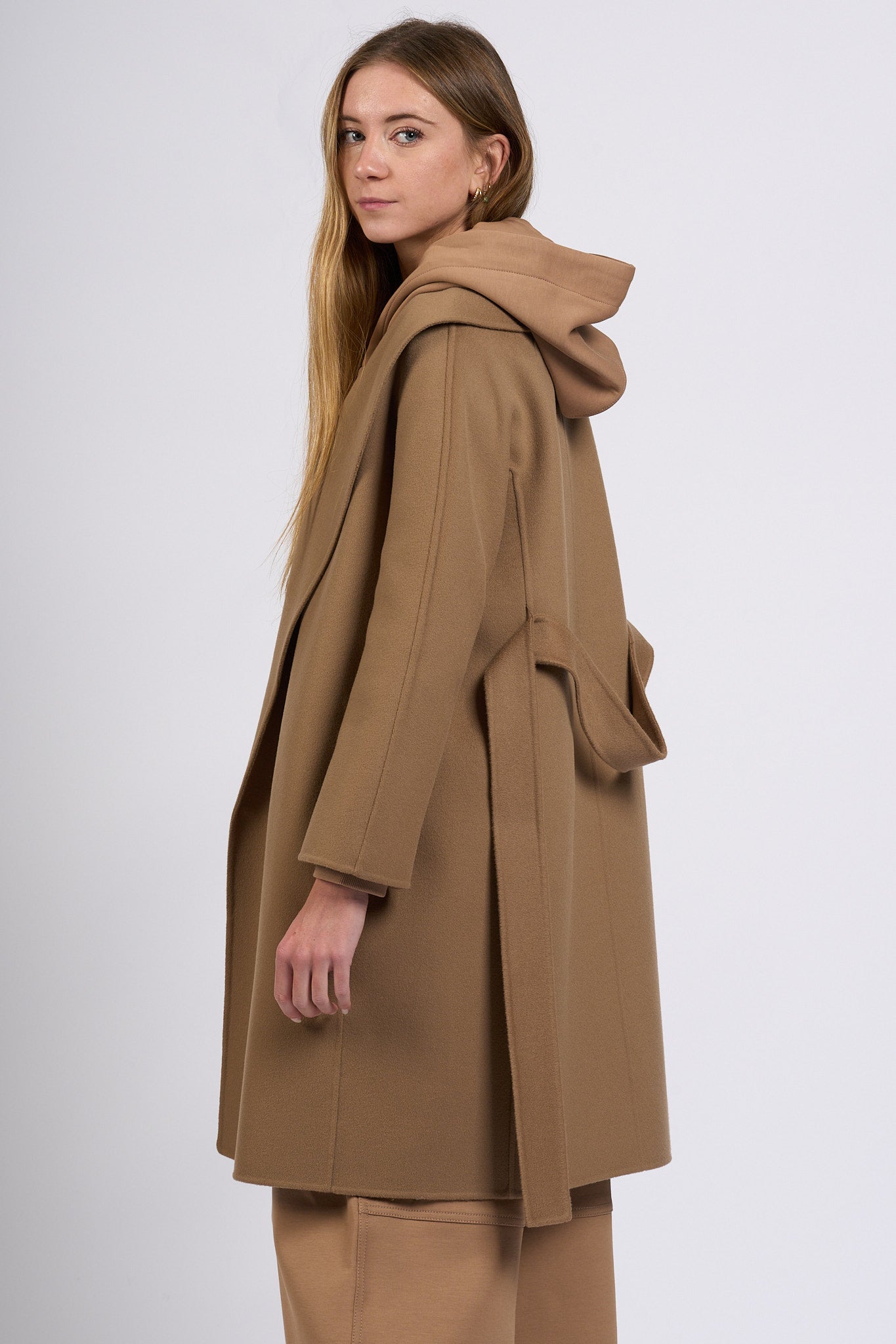 Max Mara Cappotto Messi Midi Cammello Donna-4