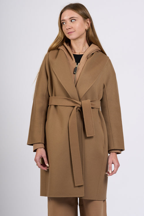 Max Mara Cappotto Messi Midi Cammello Donna-2
