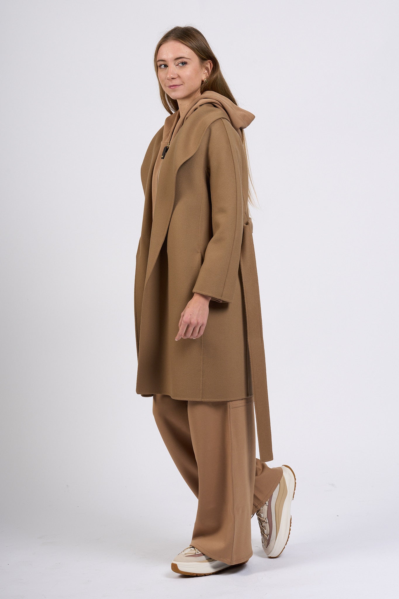 Max Mara Cappotto Messi Midi Cammello Donna-7