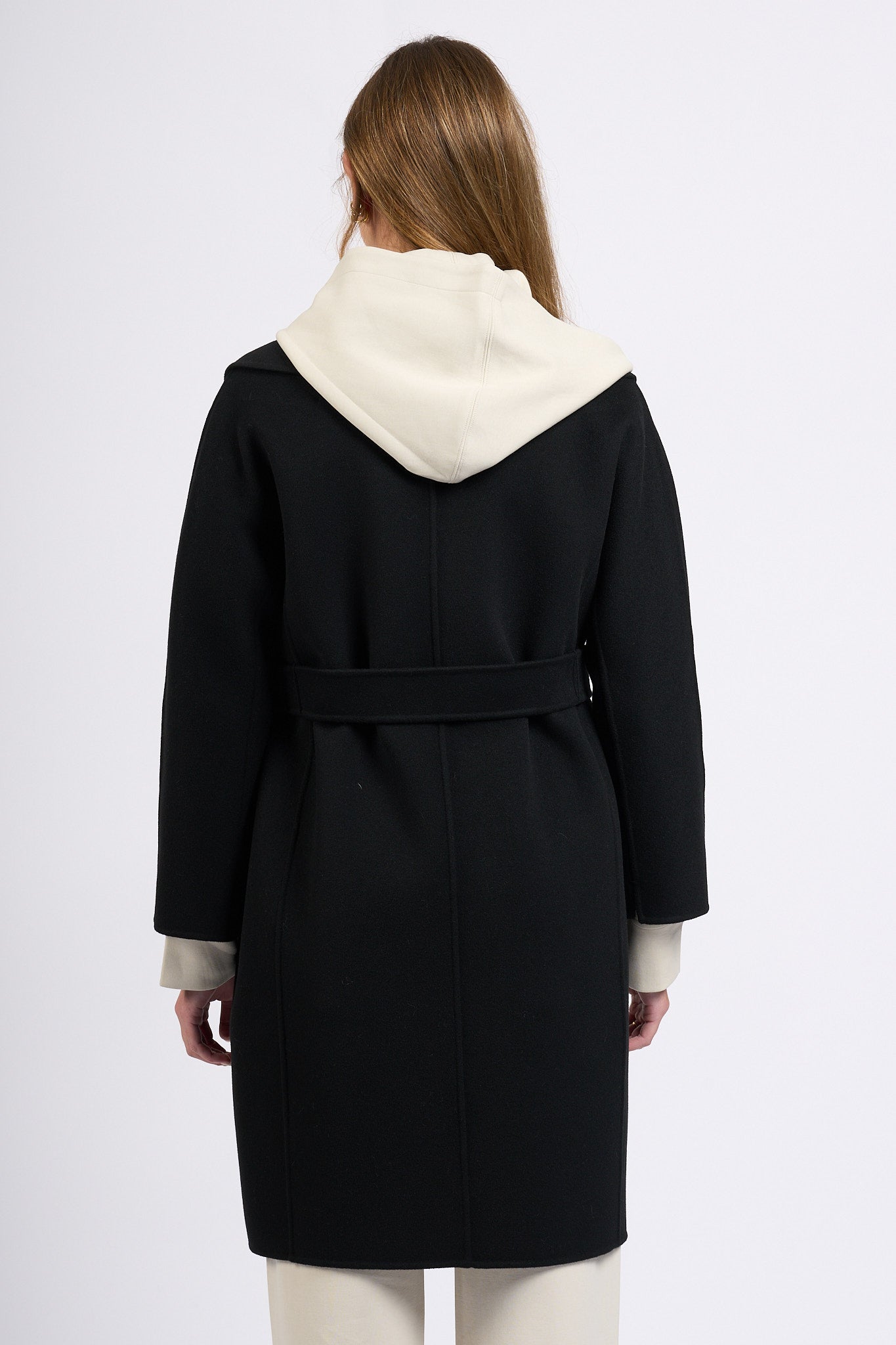 Max Mara Cappotto Messi Midi Nero Donna-4