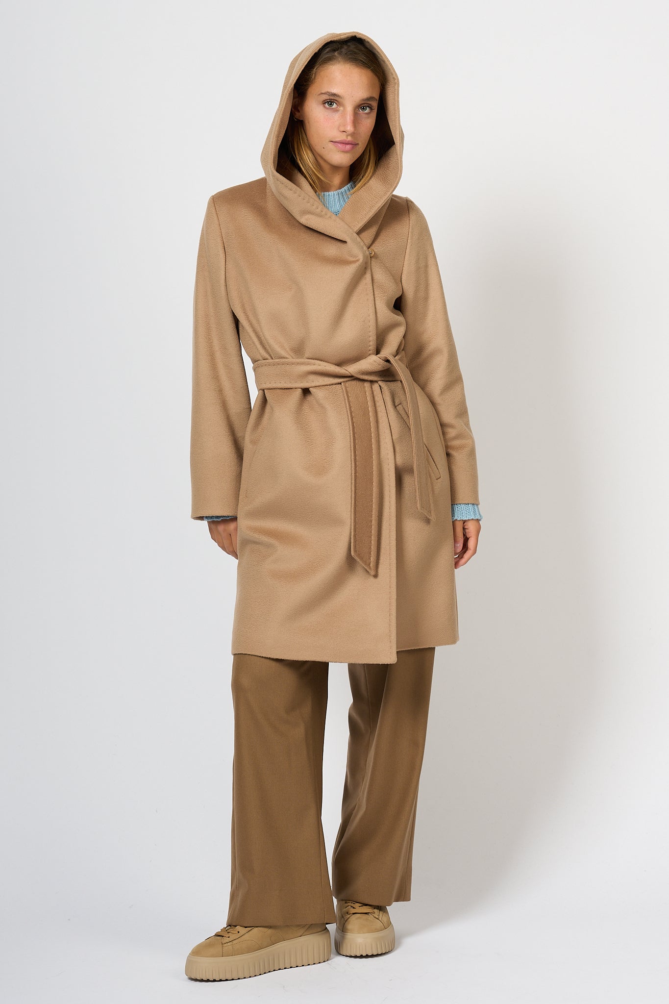 Max Mara Coat New Mango Camel Women-3