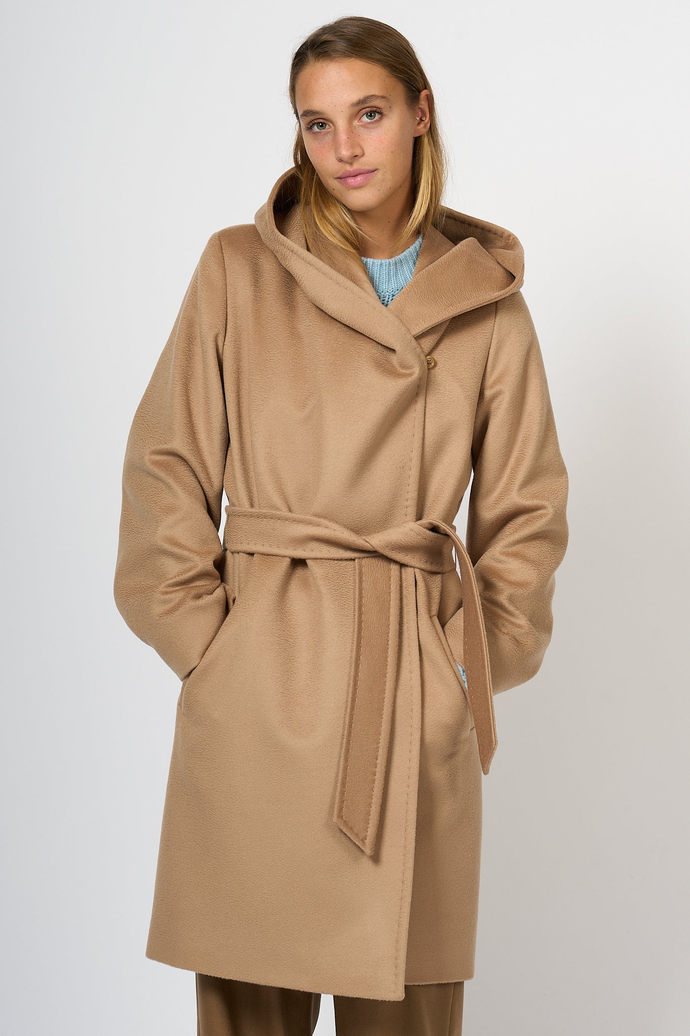 Max Mara Coat New Mango Camel Women-6