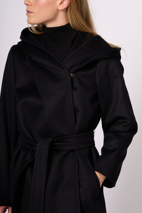 Max Mara Coat New Mango Black Women-2