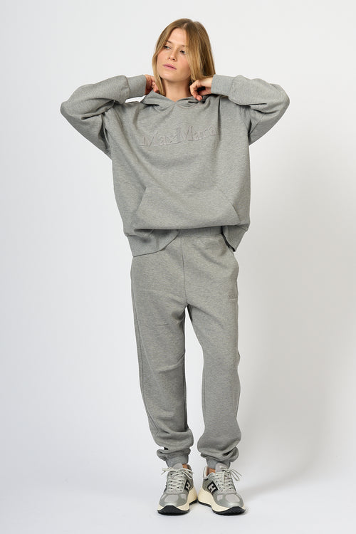 Max Mara Sapore Hooded Sweatshirt Grey Women-2