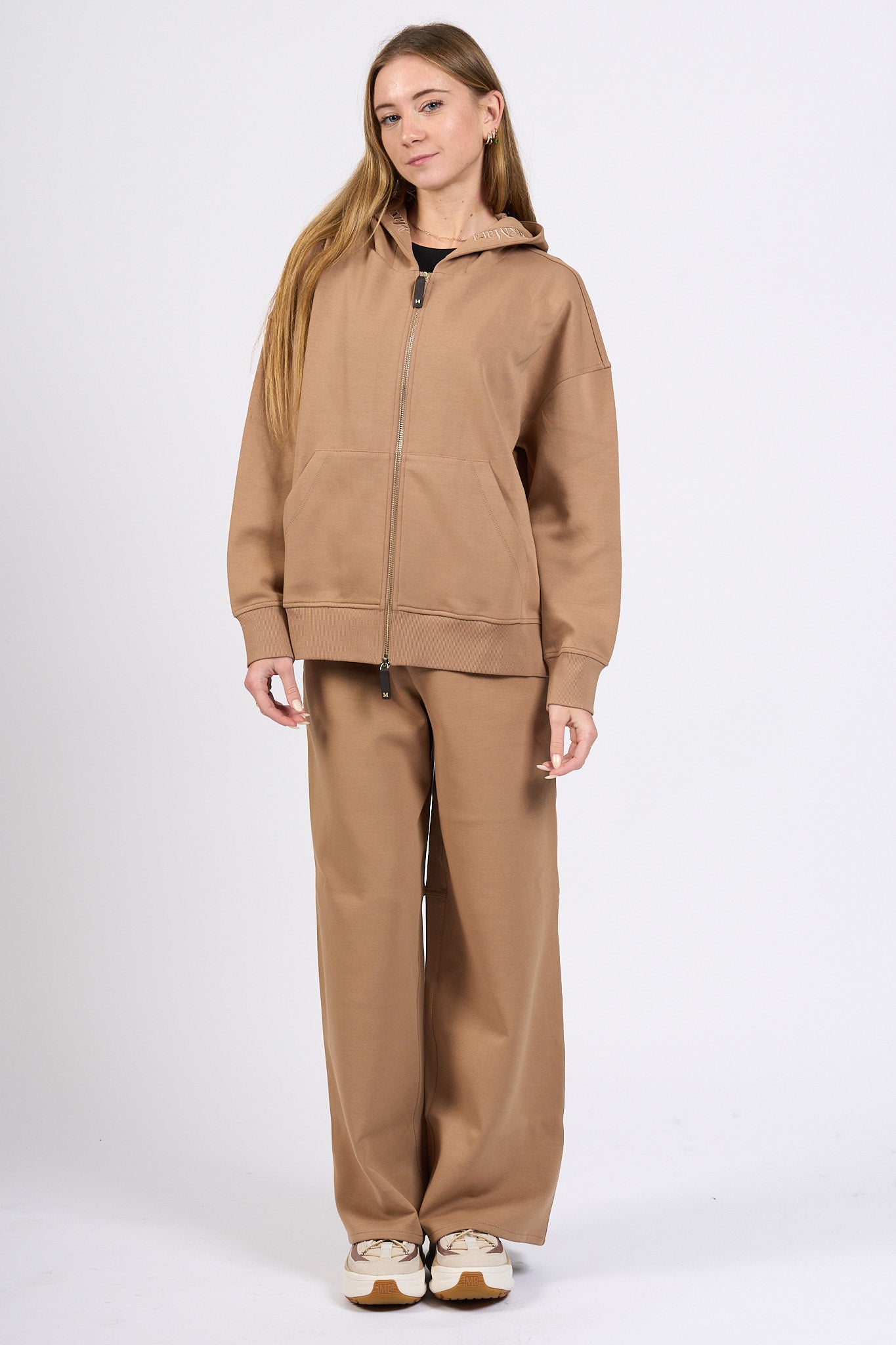 Max Mara Felpa Siena Cammello Donna-5