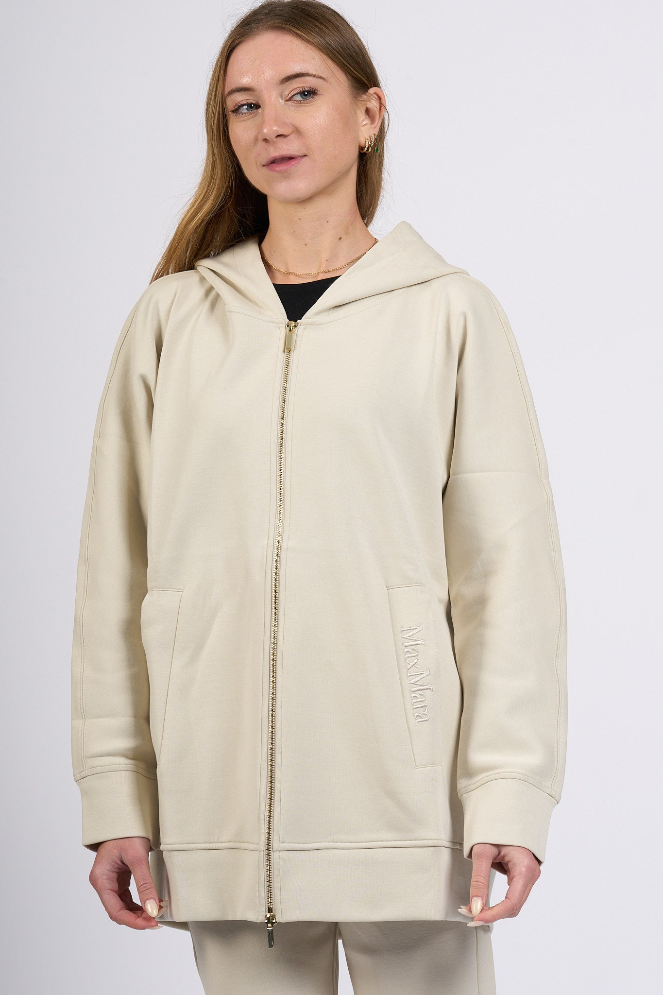 Max Mara Felpa Verbano Over Ghiaccio Donna-3