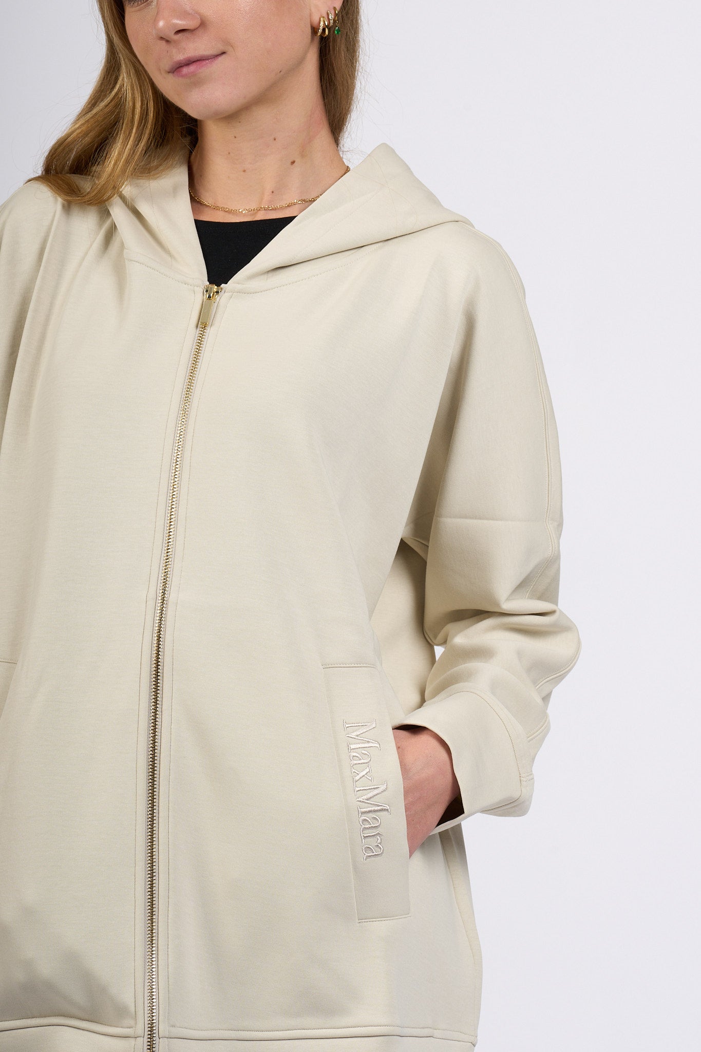 Max Mara Felpa Verbano Over Ghiaccio Donna-4