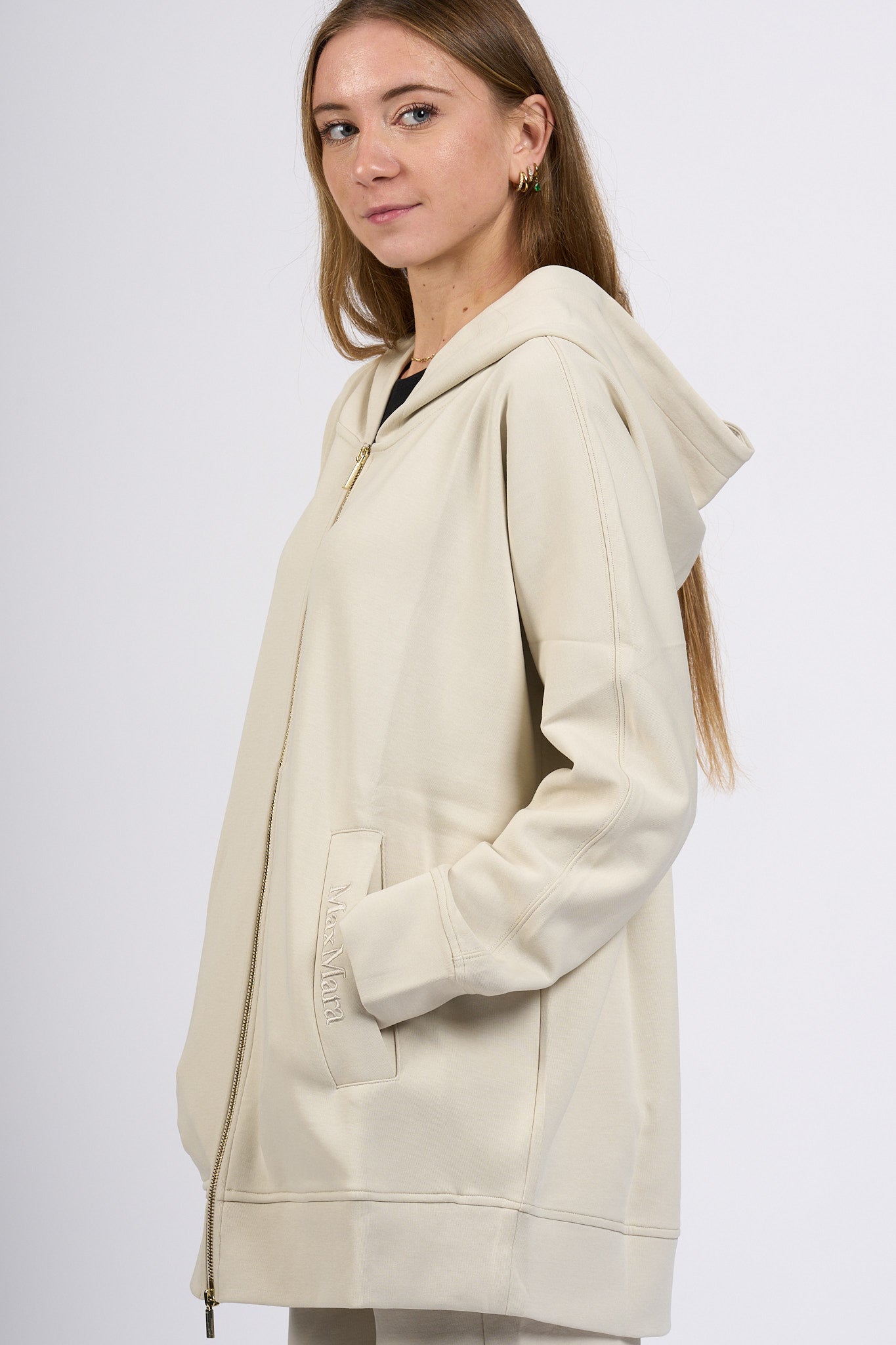 Max Mara Felpa Verbano Over Ghiaccio Donna-5