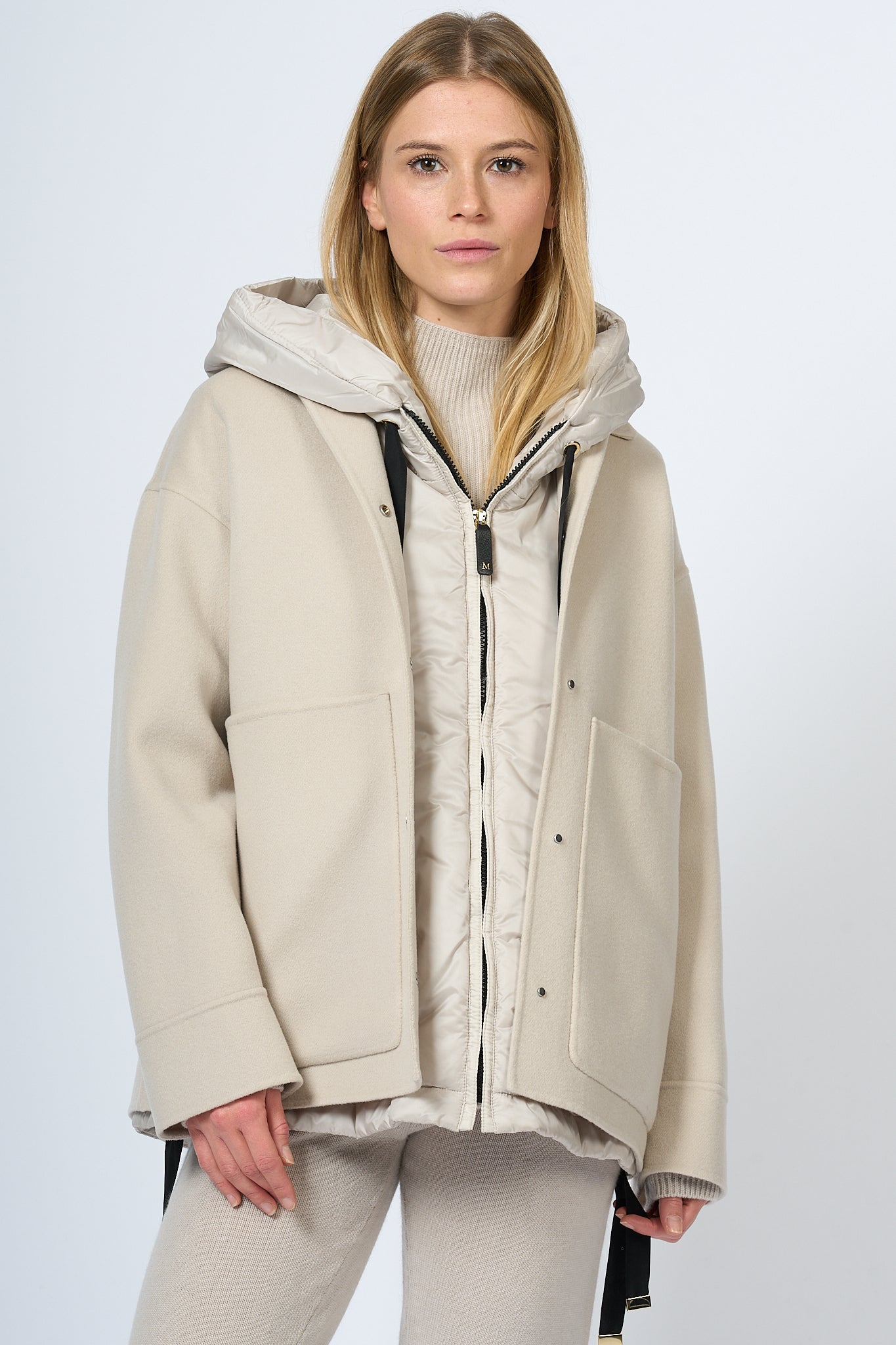 Max Mara Women's Calla Ecru Jacket-4