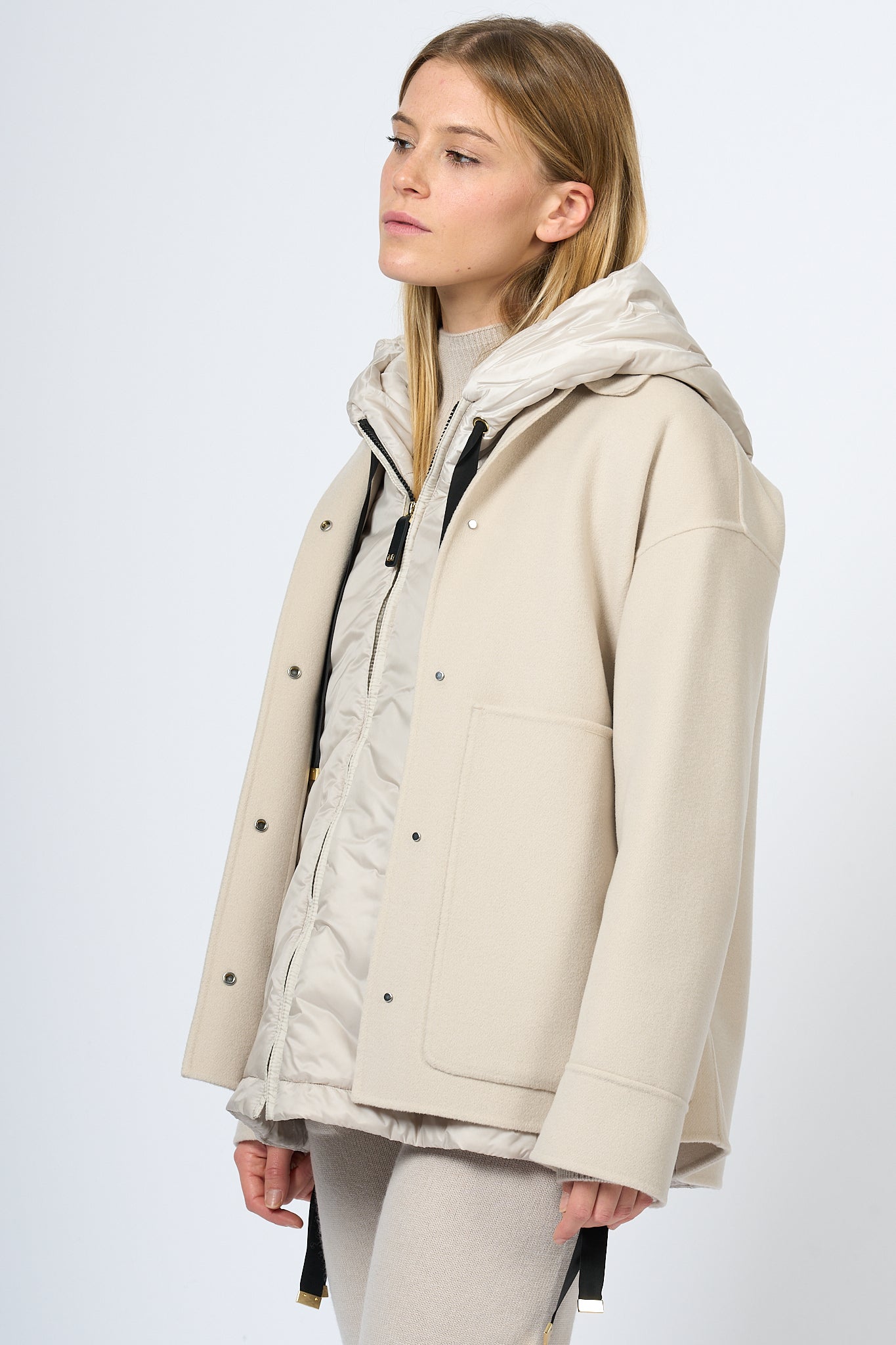 Max Mara Women's Calla Ecru Jacket-1