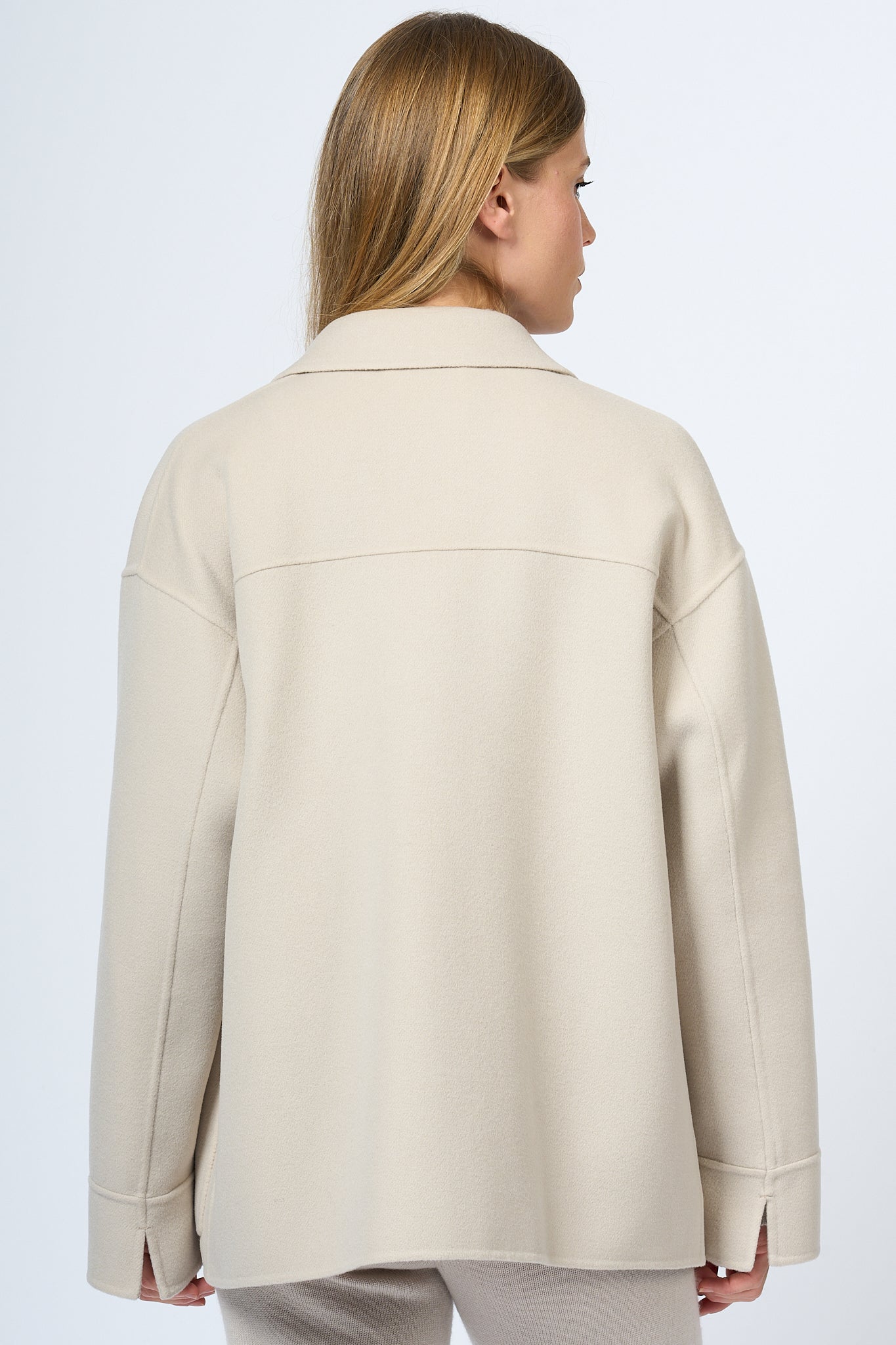 Max Mara Women's Calla Ecru Jacket-9