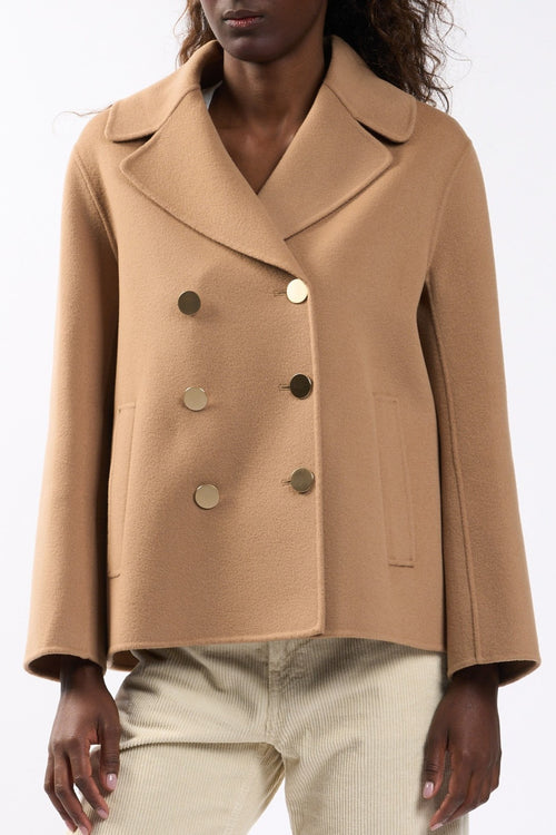 Max Mara Giacca Margot in Lana Cammello Donna