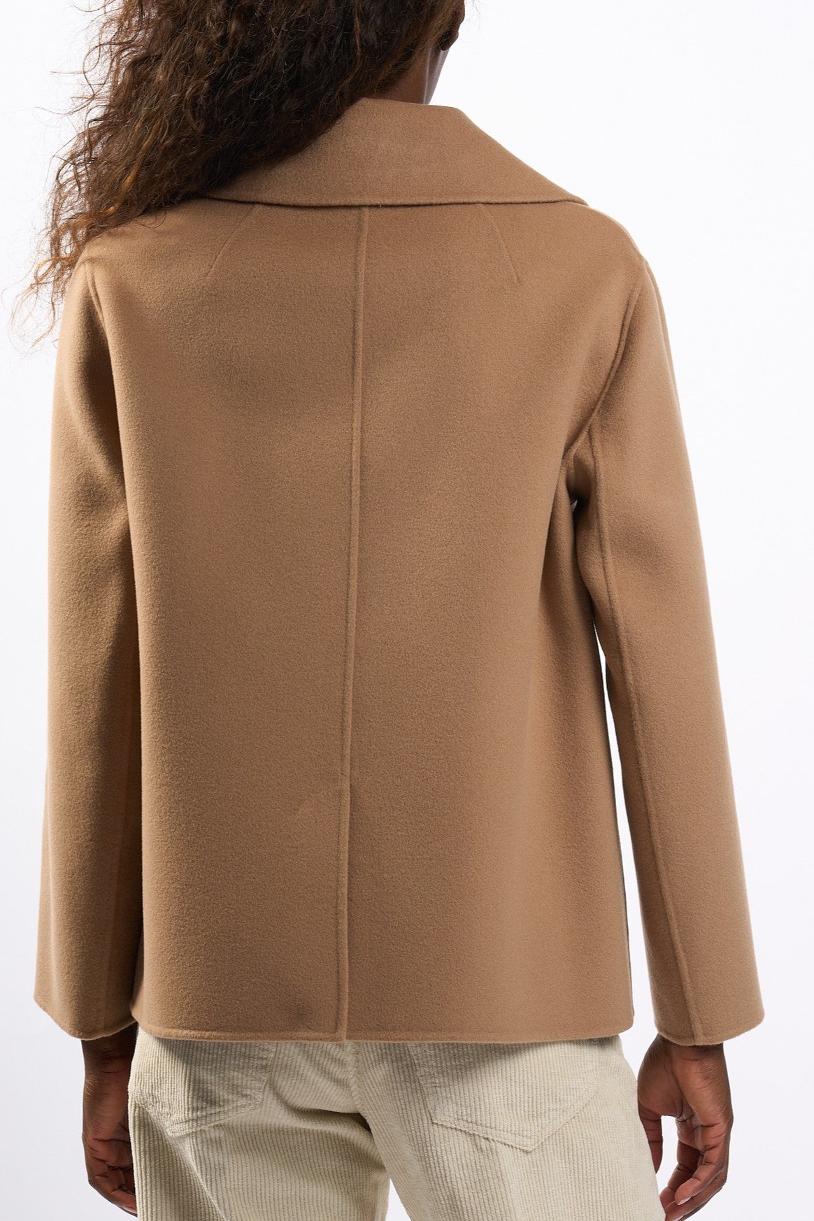 Max Mara Giacca Margot in Lana Cammello Donna-5