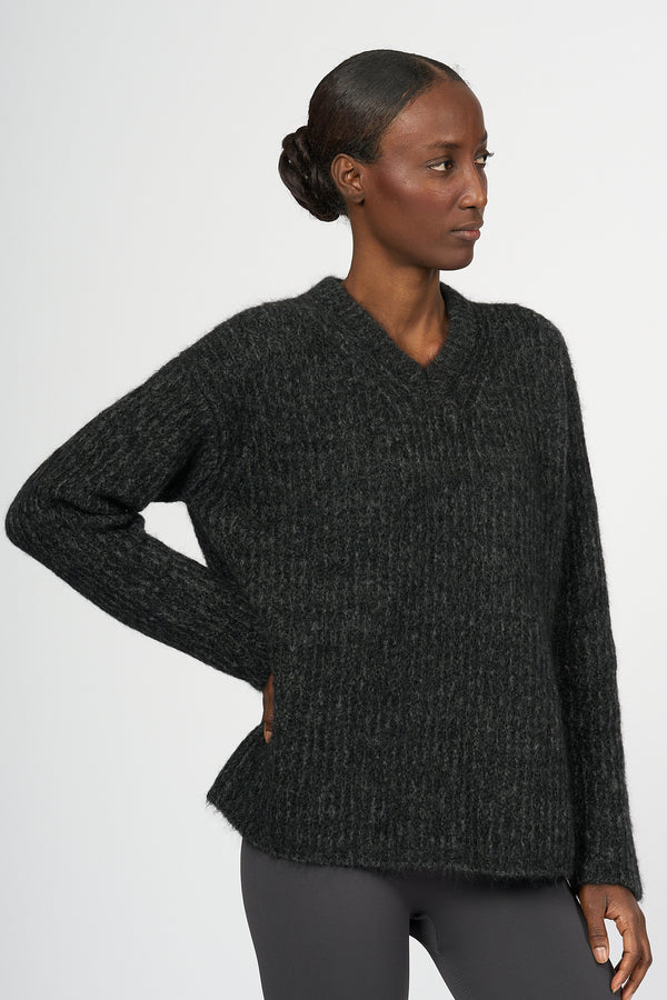 Max Mara Maglione Costa Nero Donna-2