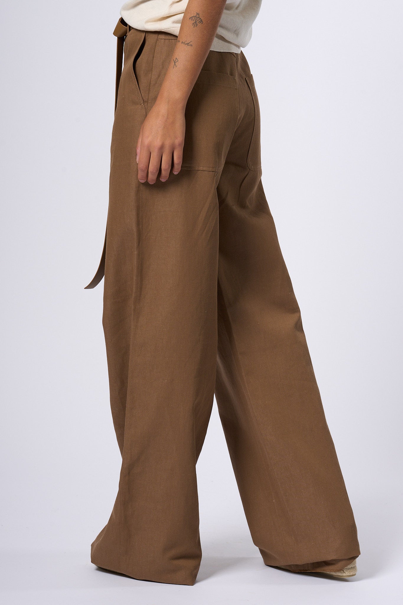 Max mara studio Pantalone Ampio Terra Donna-7