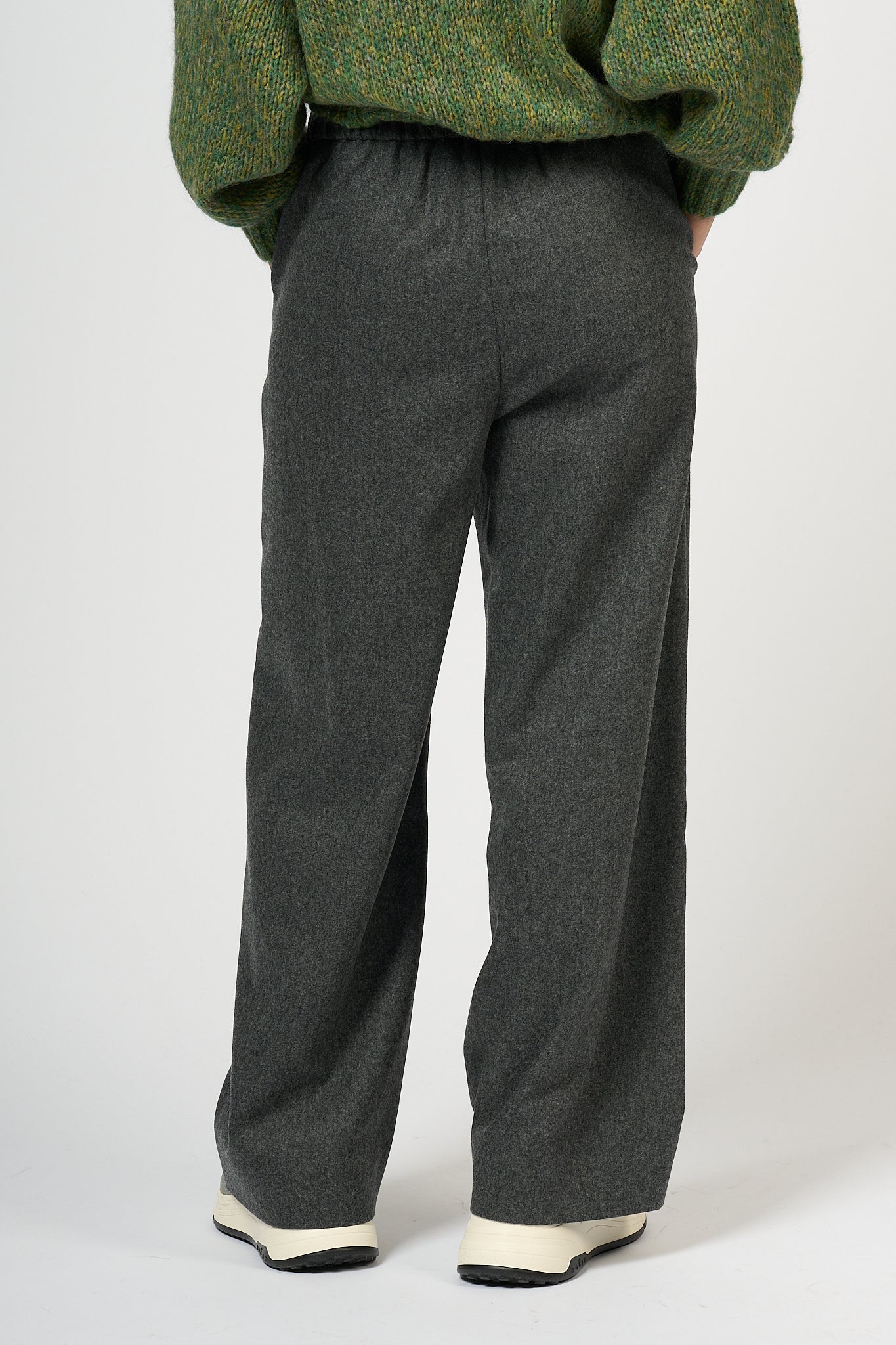 Max Mara Floria Trousers Grey Women-5